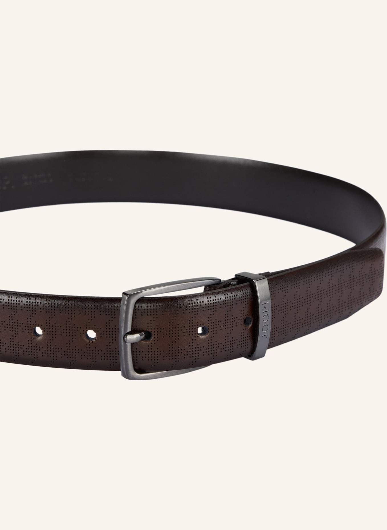 JOOP! Ledergürtel: DUNKELBRAUN