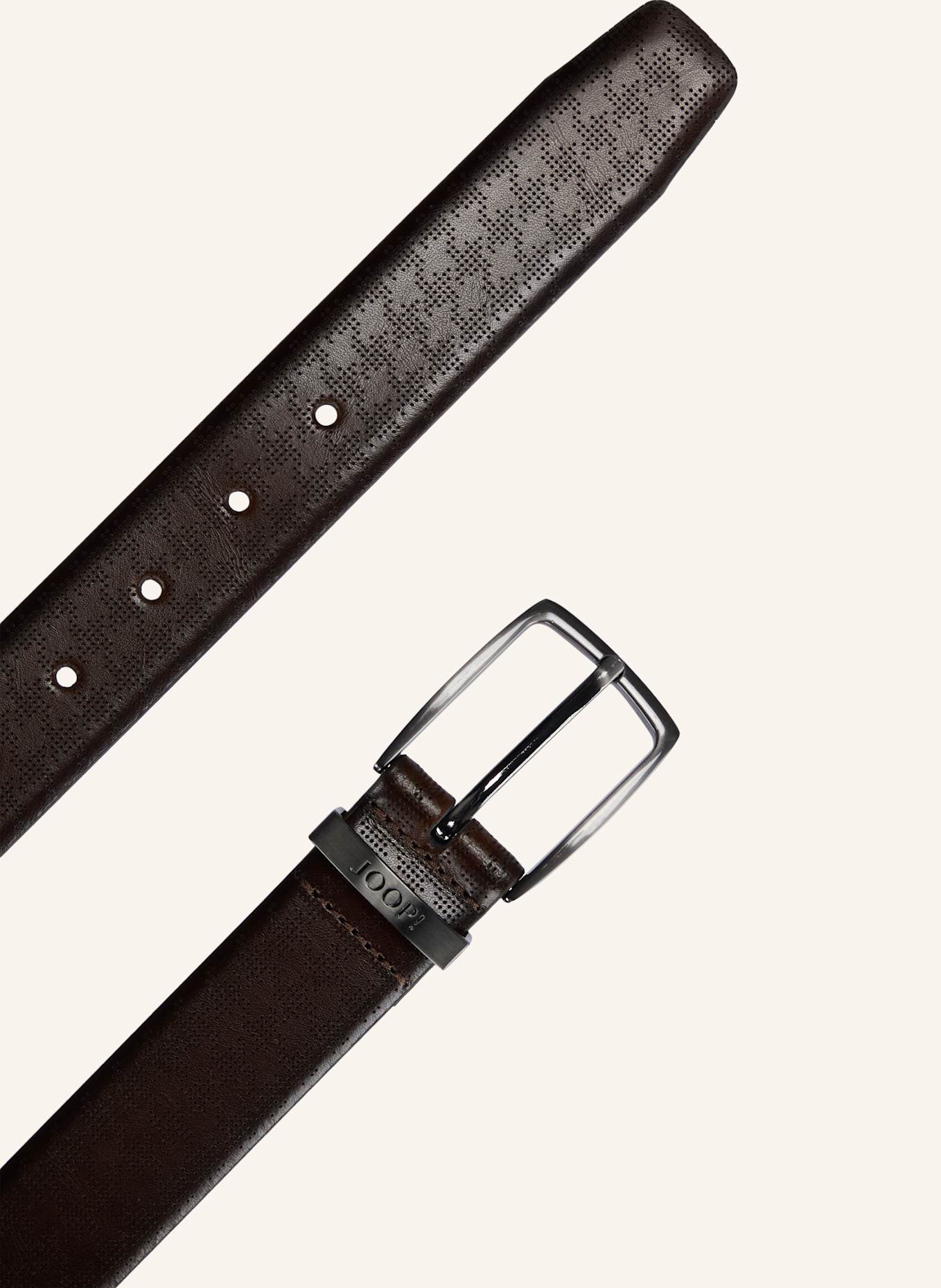 JOOP! Ledergürtel: DUNKELBRAUN