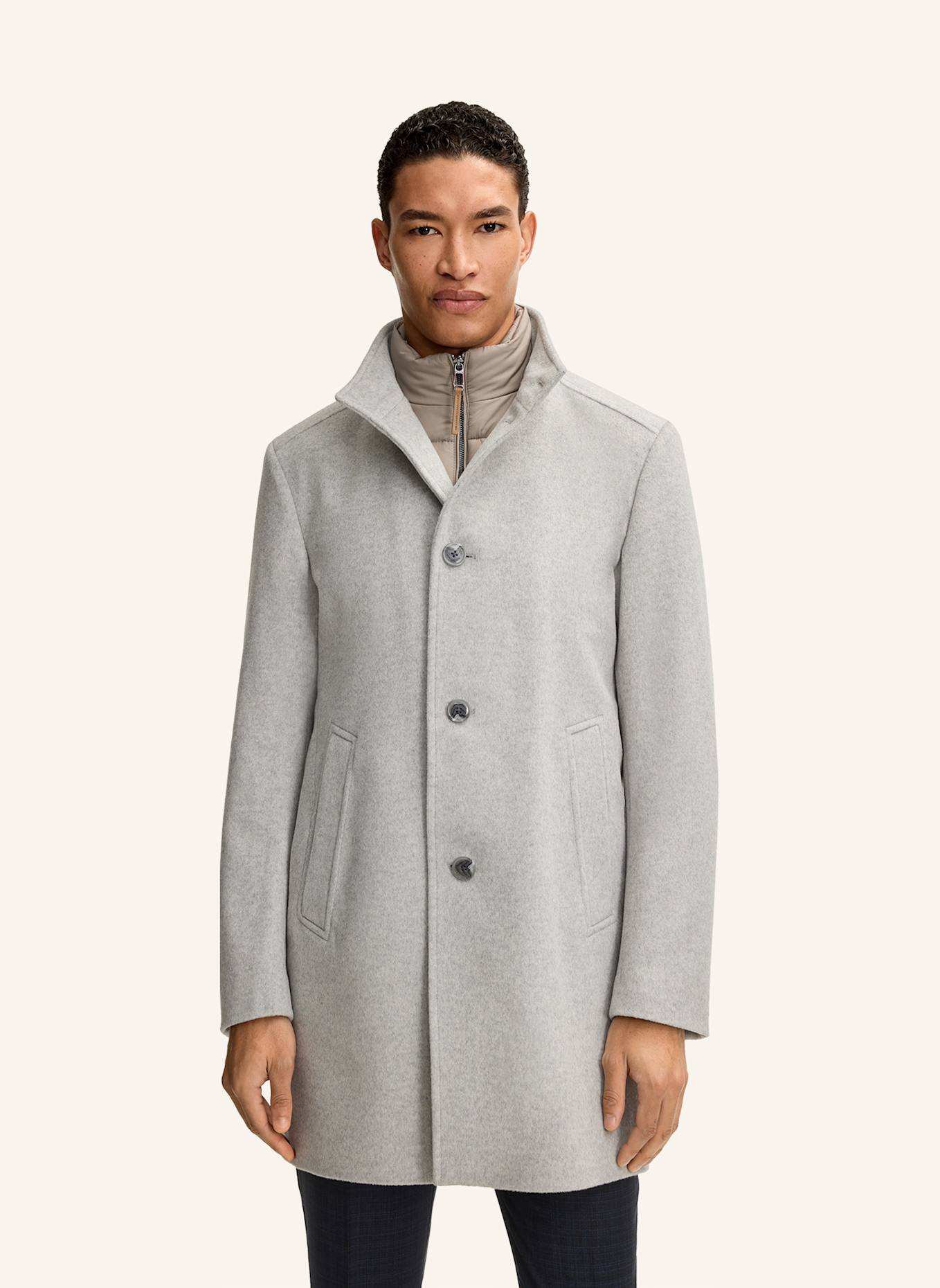 JOOP! Wollmantel: HELLGRAU