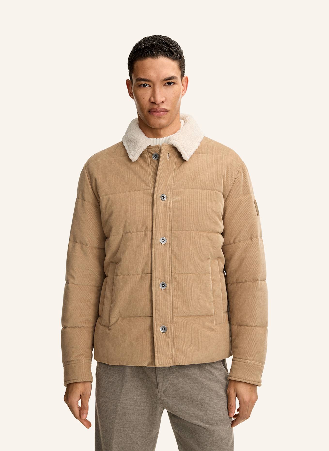 JOOP! JEANS Steppjacke: BEIGE