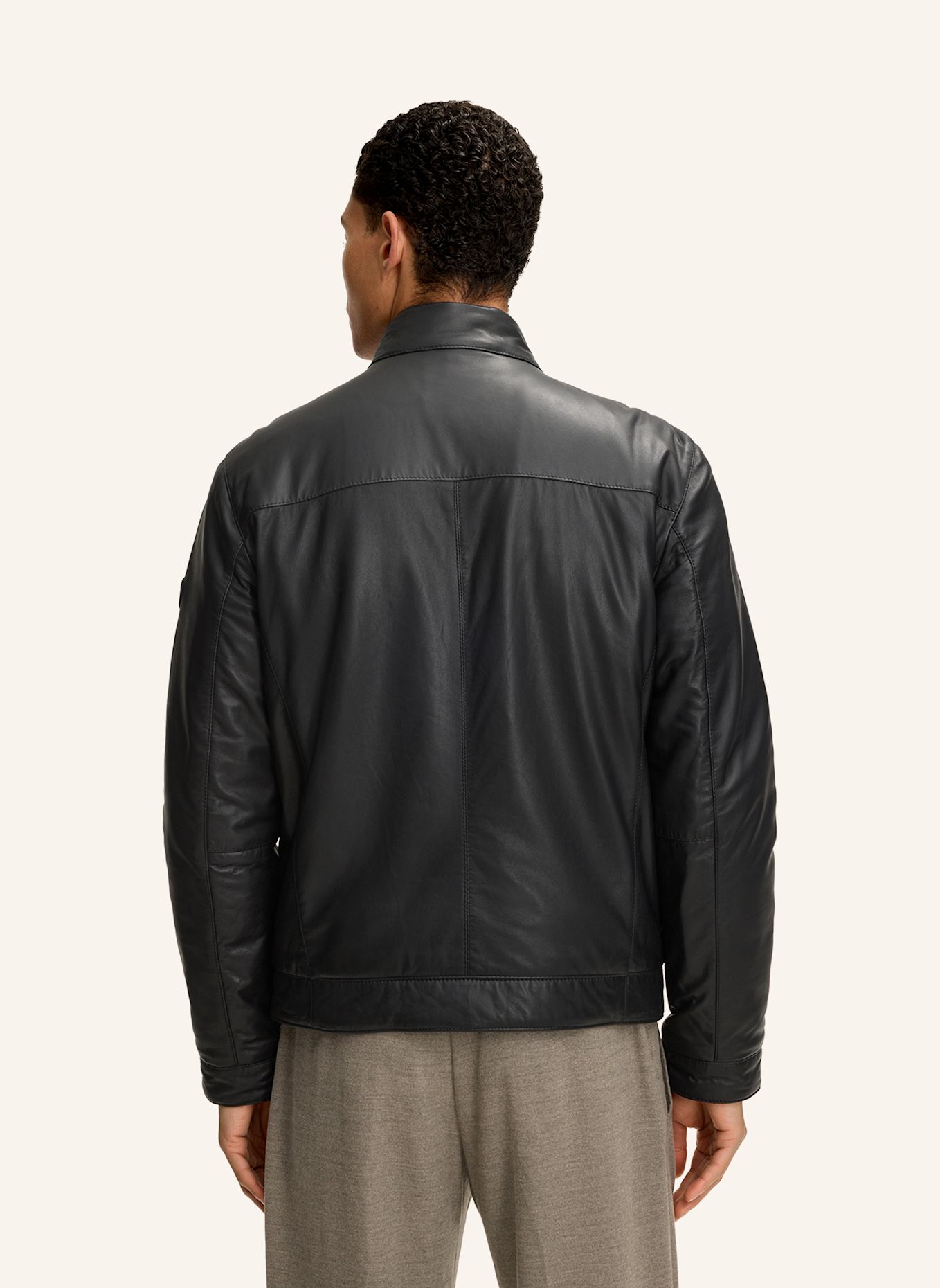 JOOP! Lederjacke: SCHWARZ