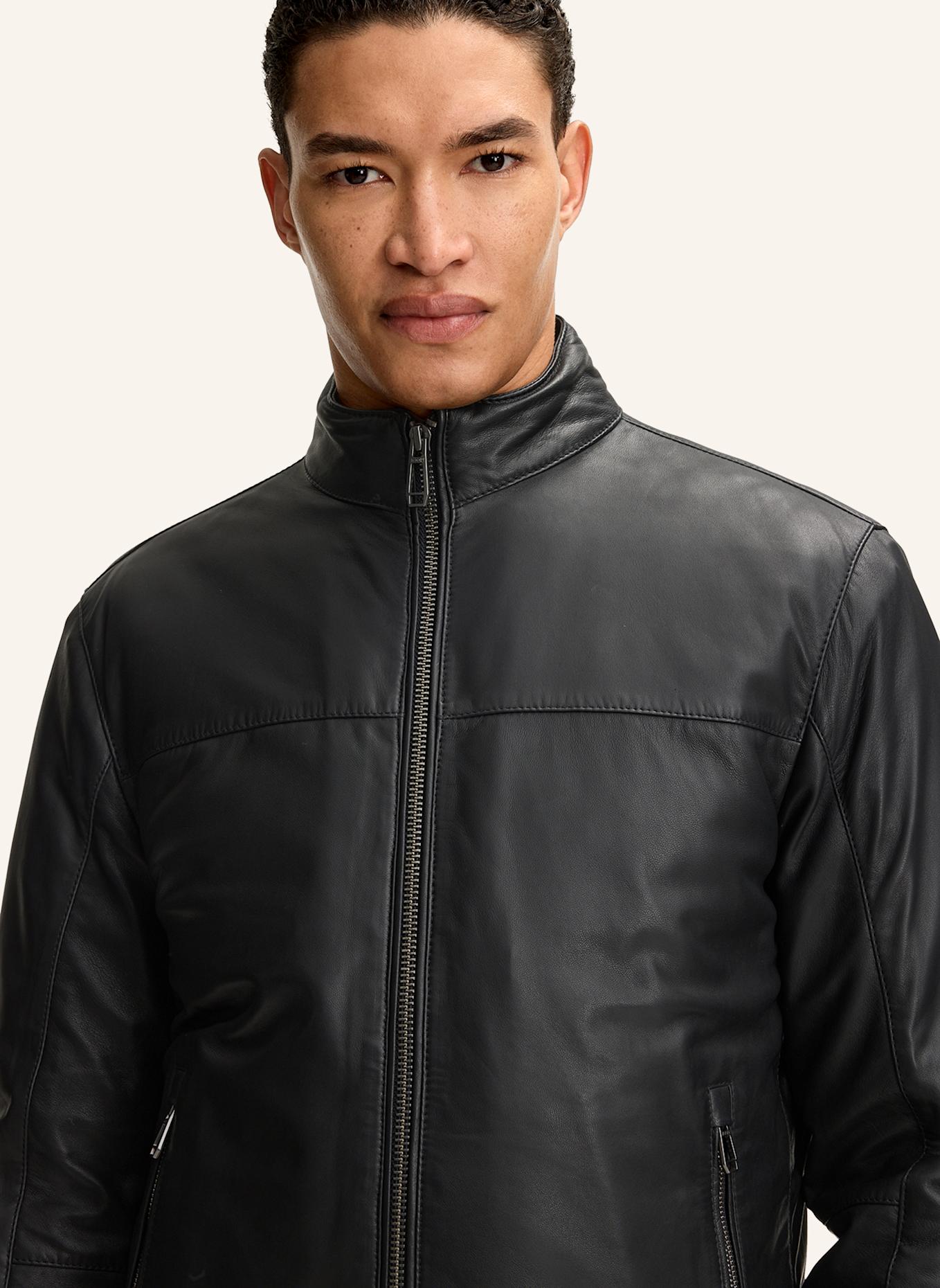 JOOP! Lederjacke: SCHWARZ