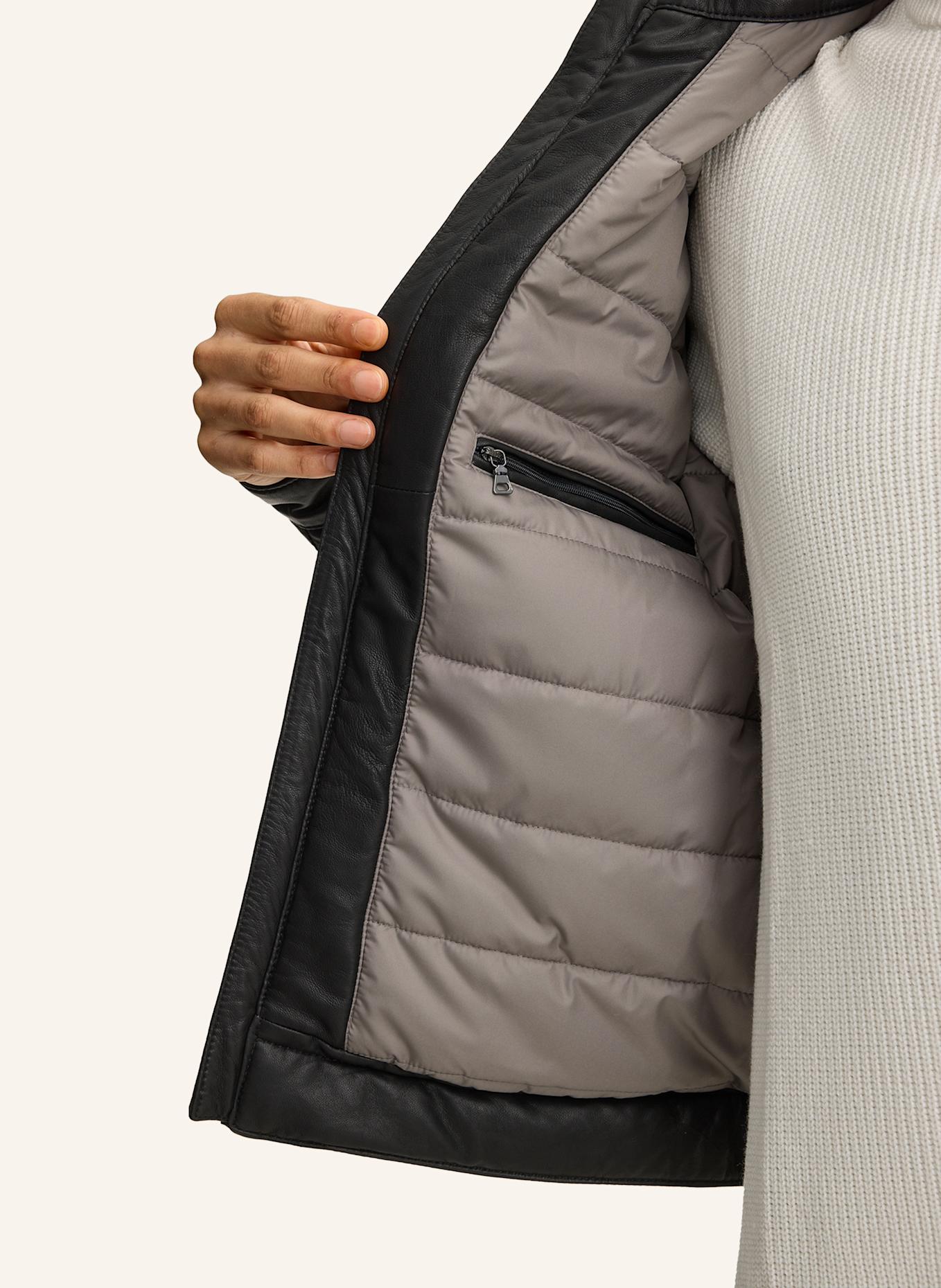 JOOP! Lederjacke: SCHWARZ