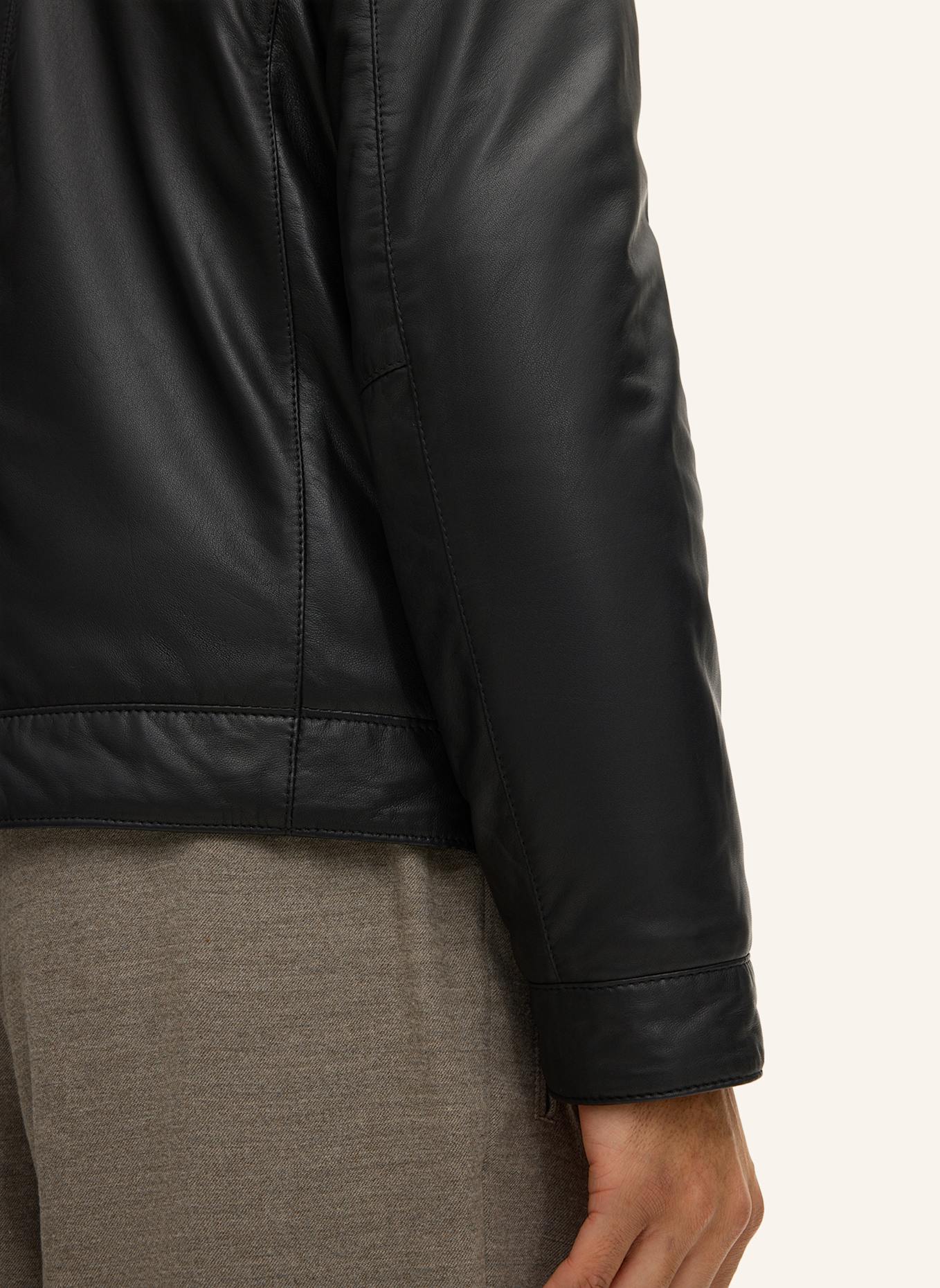 JOOP! Lederjacke: SCHWARZ