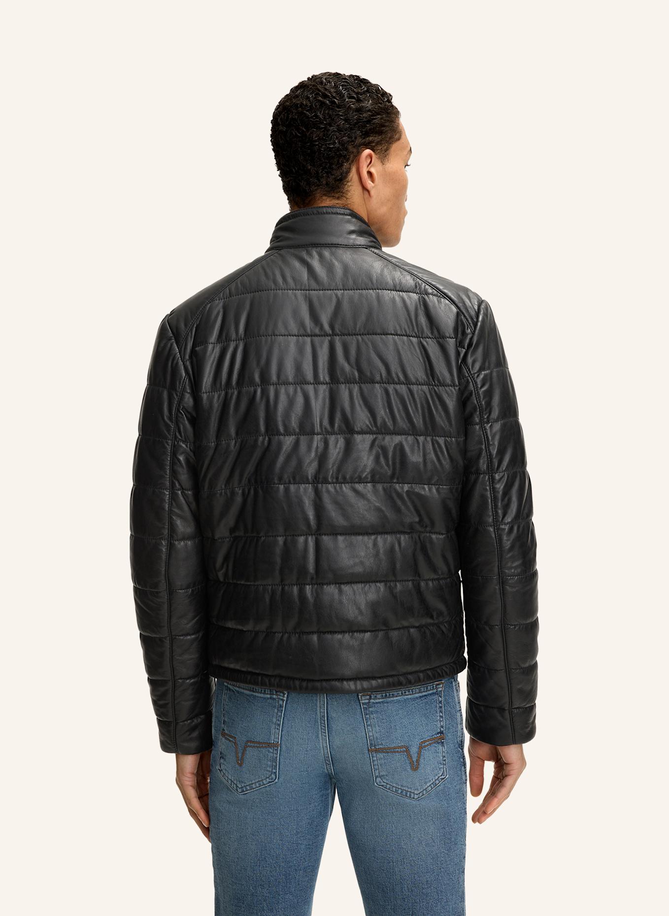 JOOP! JEANS Lederjacke: SCHWARZ