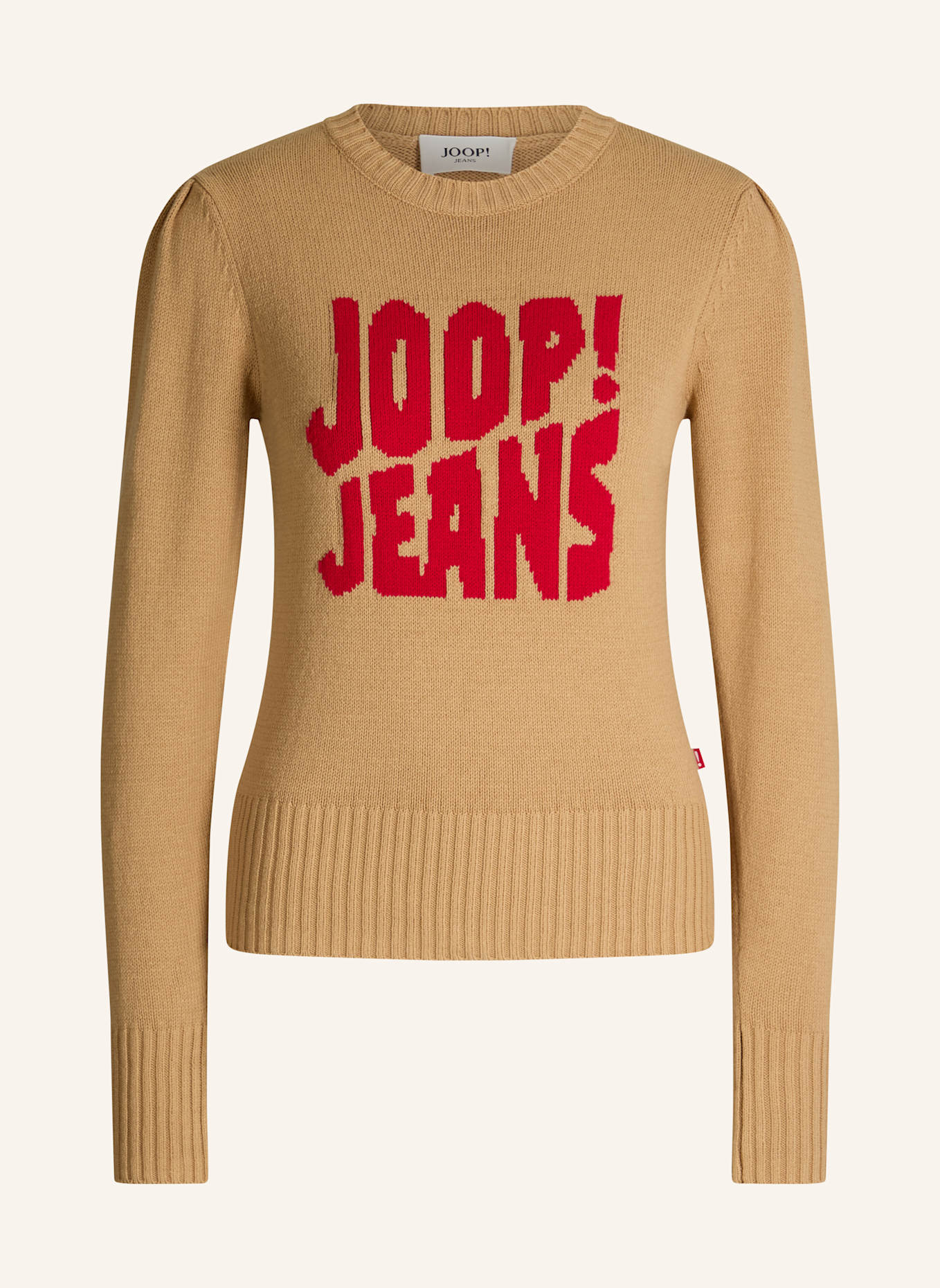 JOOP! JEANS Strick-Pullover: BEIGE