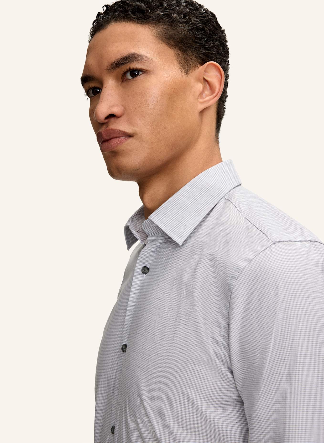 JOOP! Hemd Slim Fit: HELLGRAU