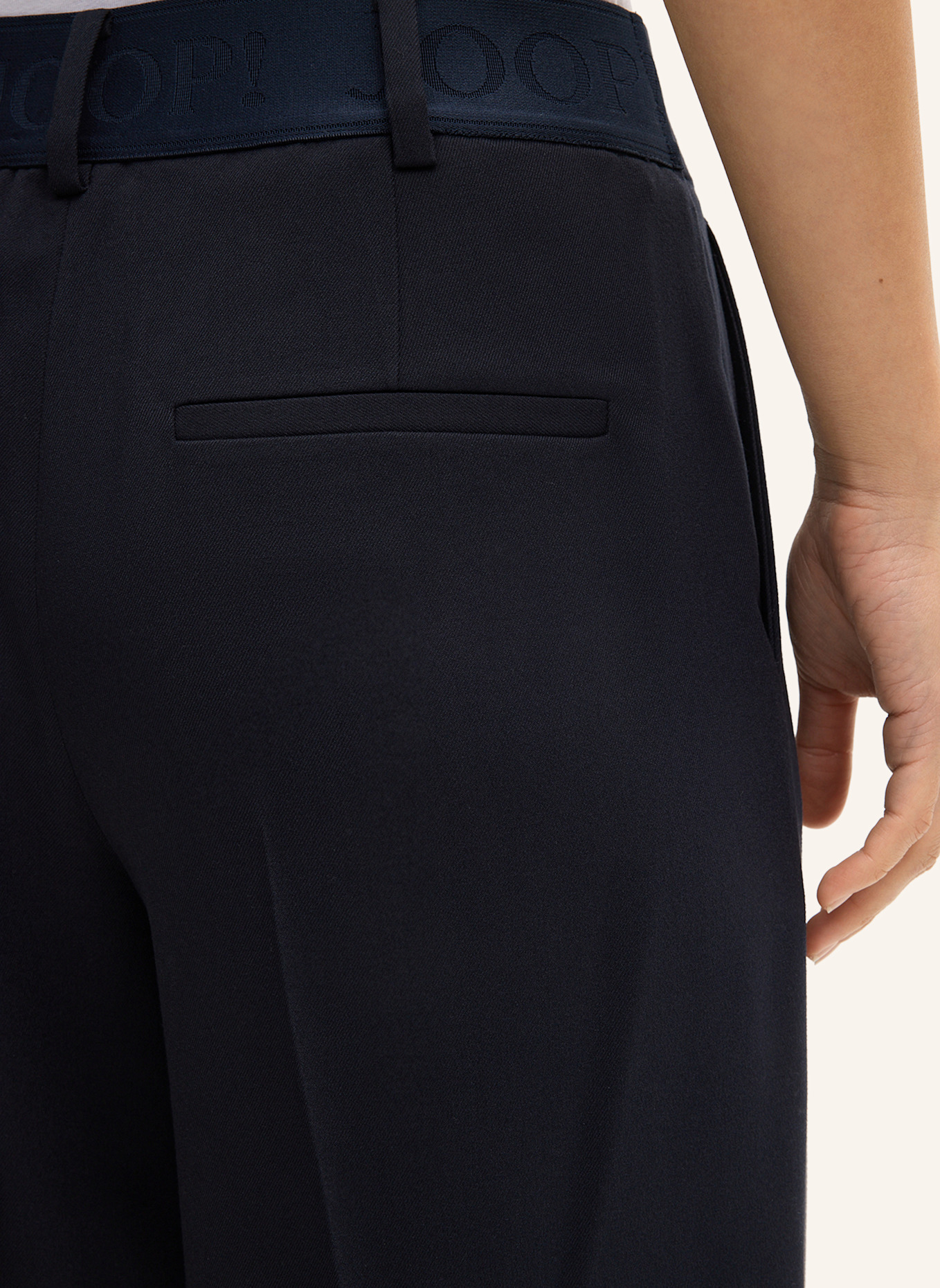 JOOP! Marlenehose: DUNKELBLAU