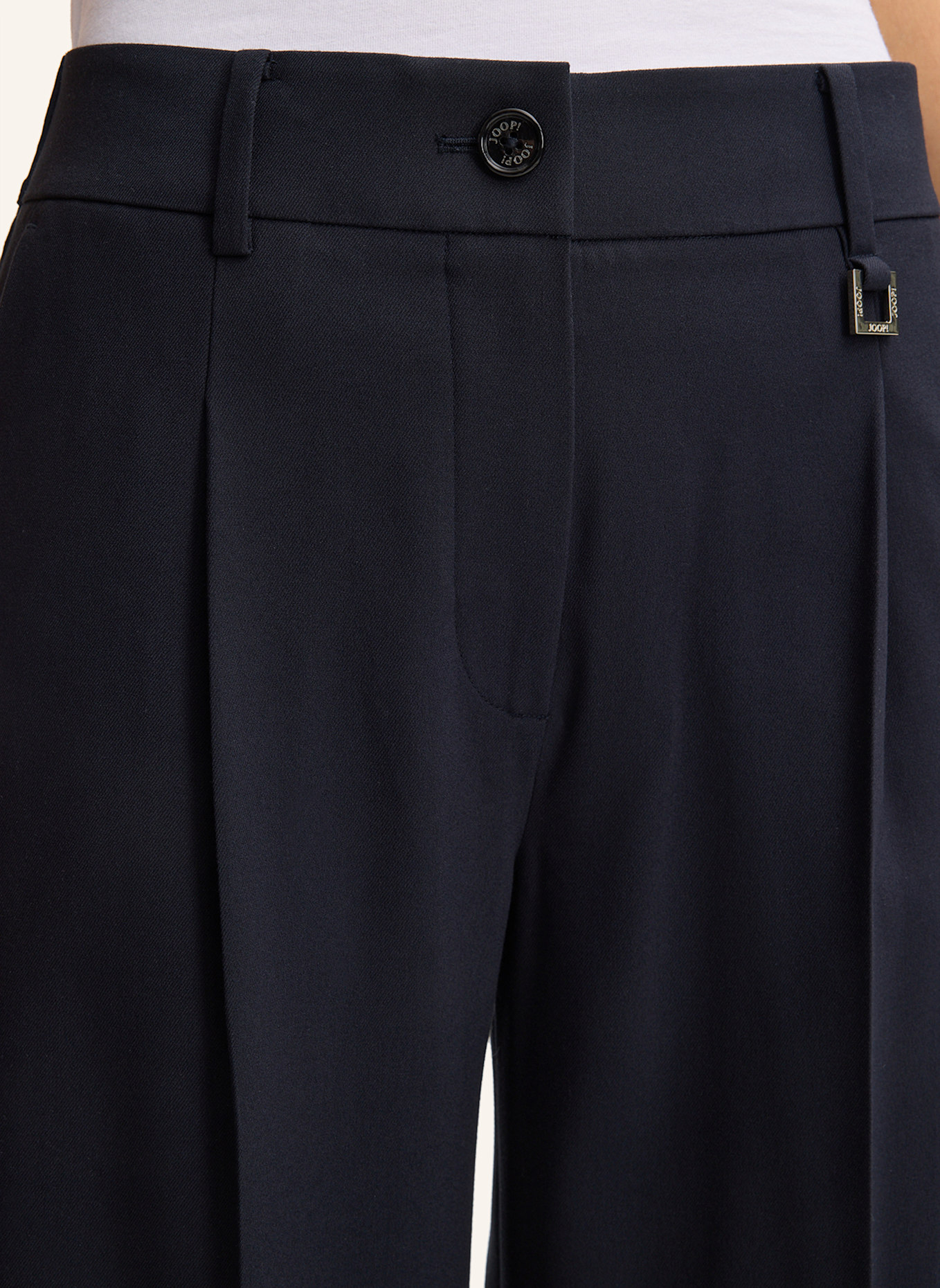 JOOP! Marlenehose: DUNKELBLAU