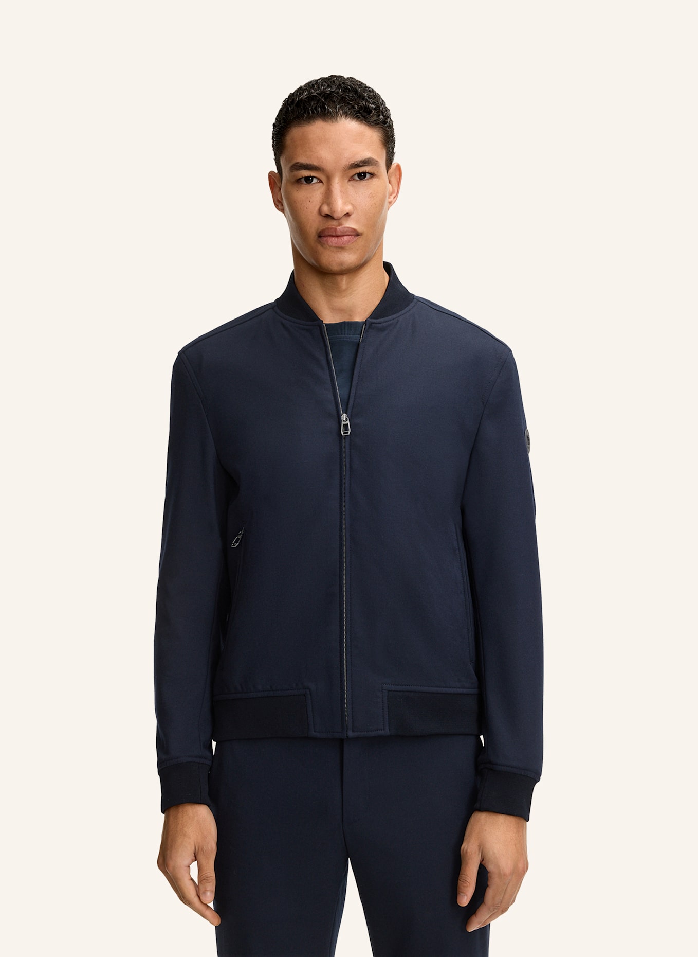 JOOP! Collegejacke: DUNKELBLAU