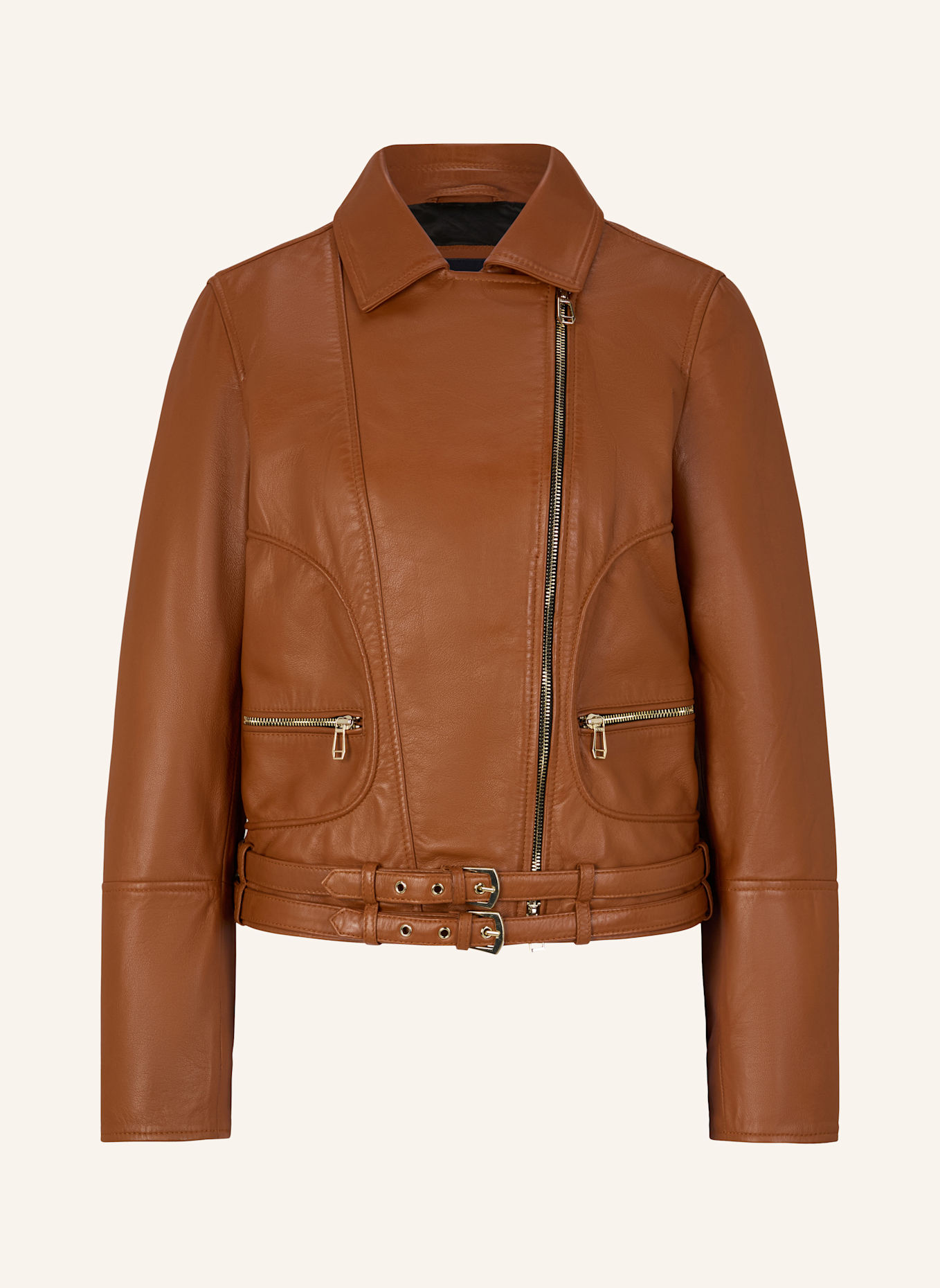 JOOP! Lederjacke: COGNAC