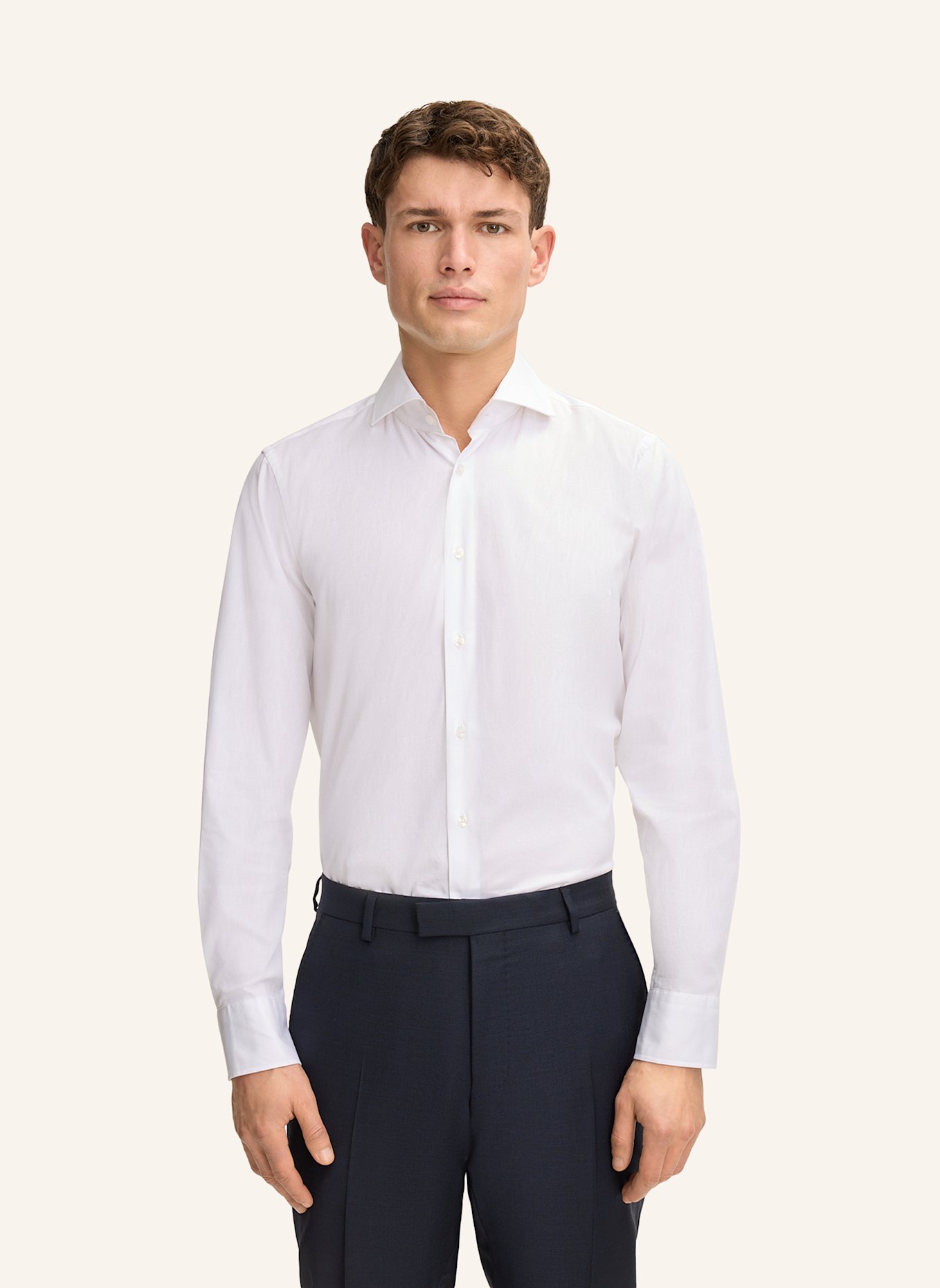 JOOP! Hemd Modern Fit: WEISS