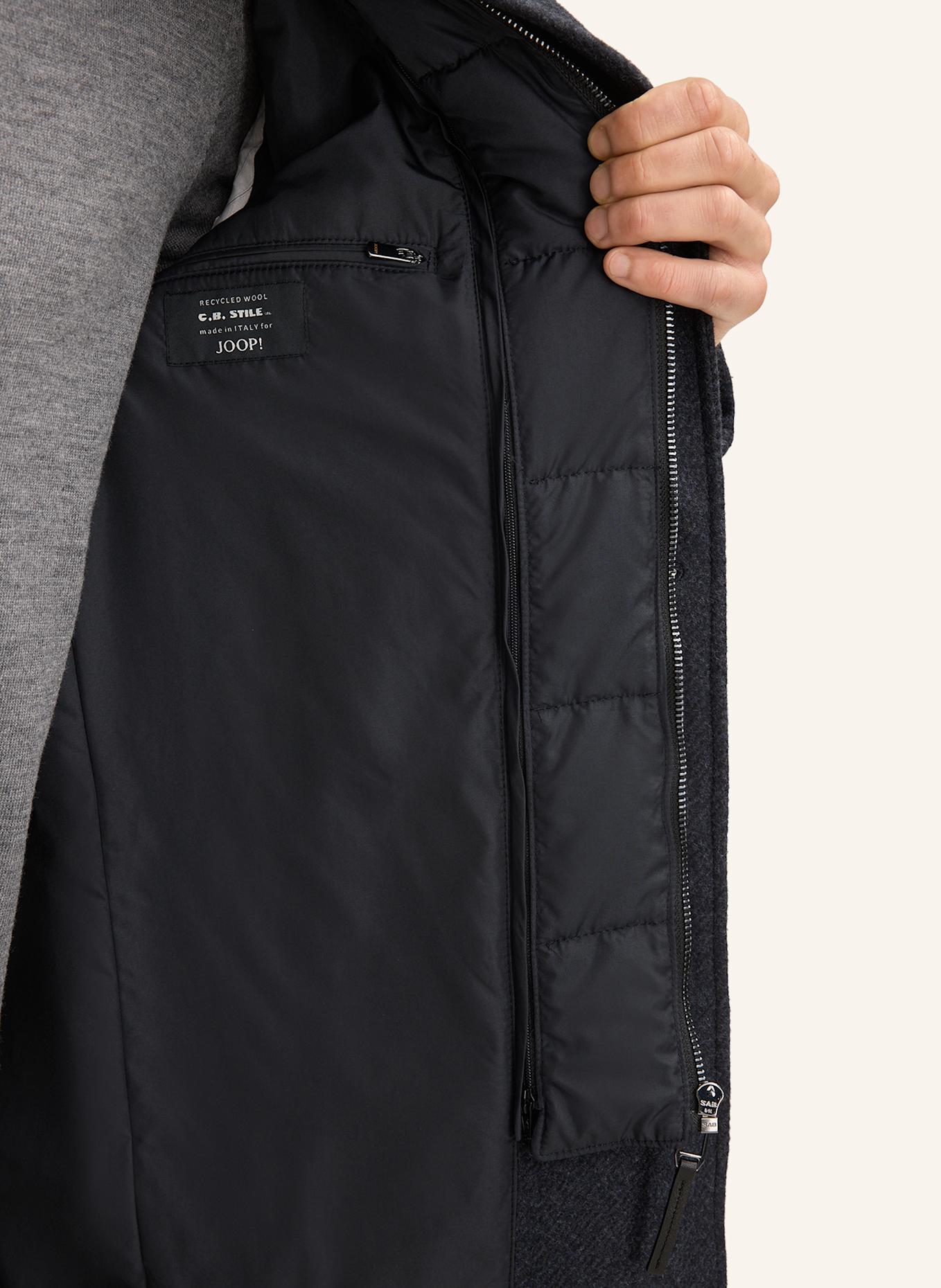 JOOP! Wollmantel MAICO mit herausnehmbarer Blende: DUNKELBLAU