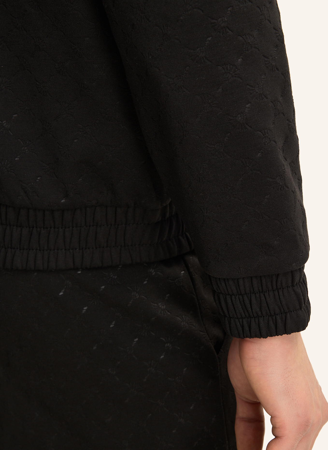 JOOP! Hoodie-Sweatjacke: SCHWARZ