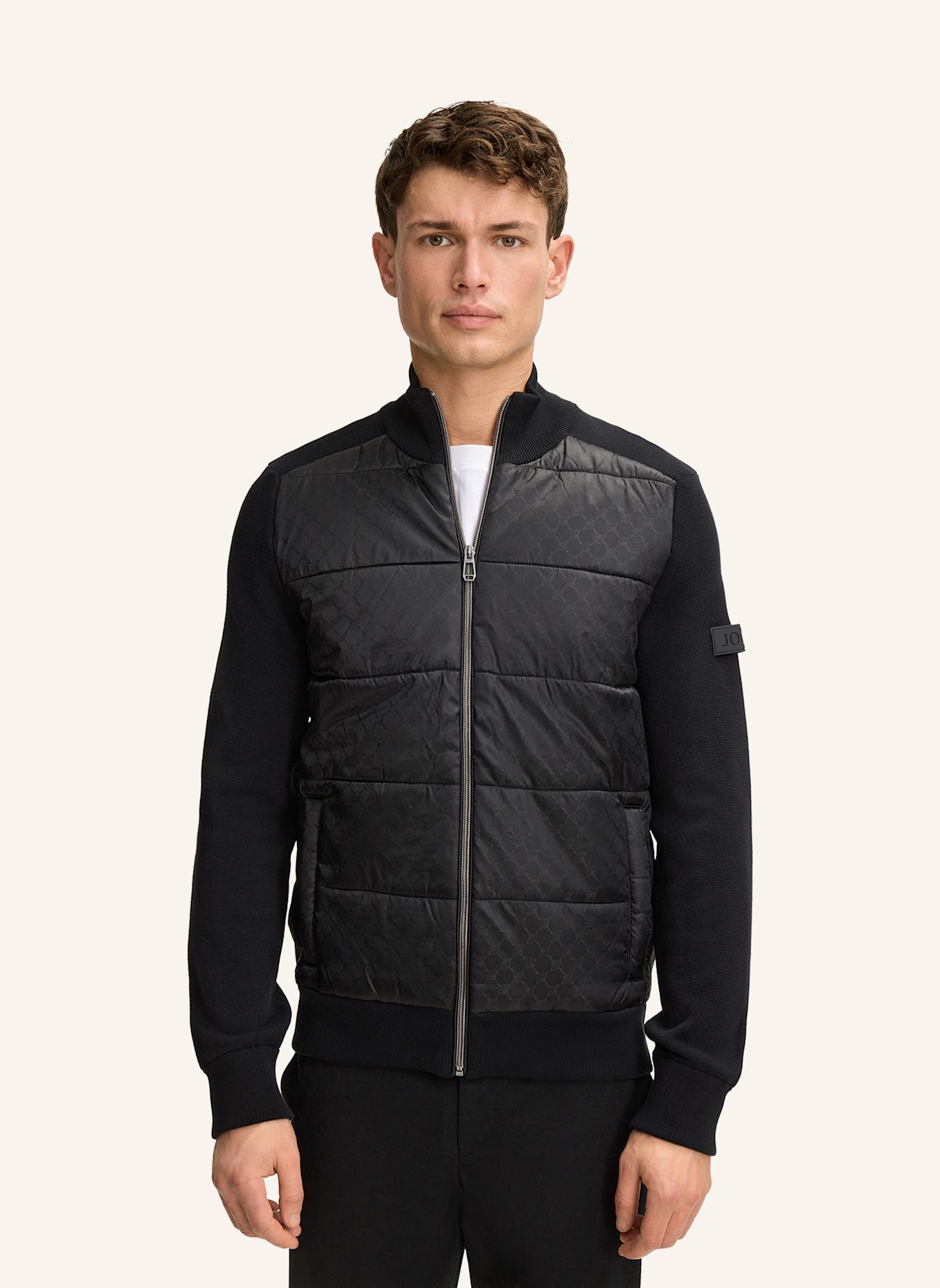 JOOP! Strickjacke: SCHWARZ