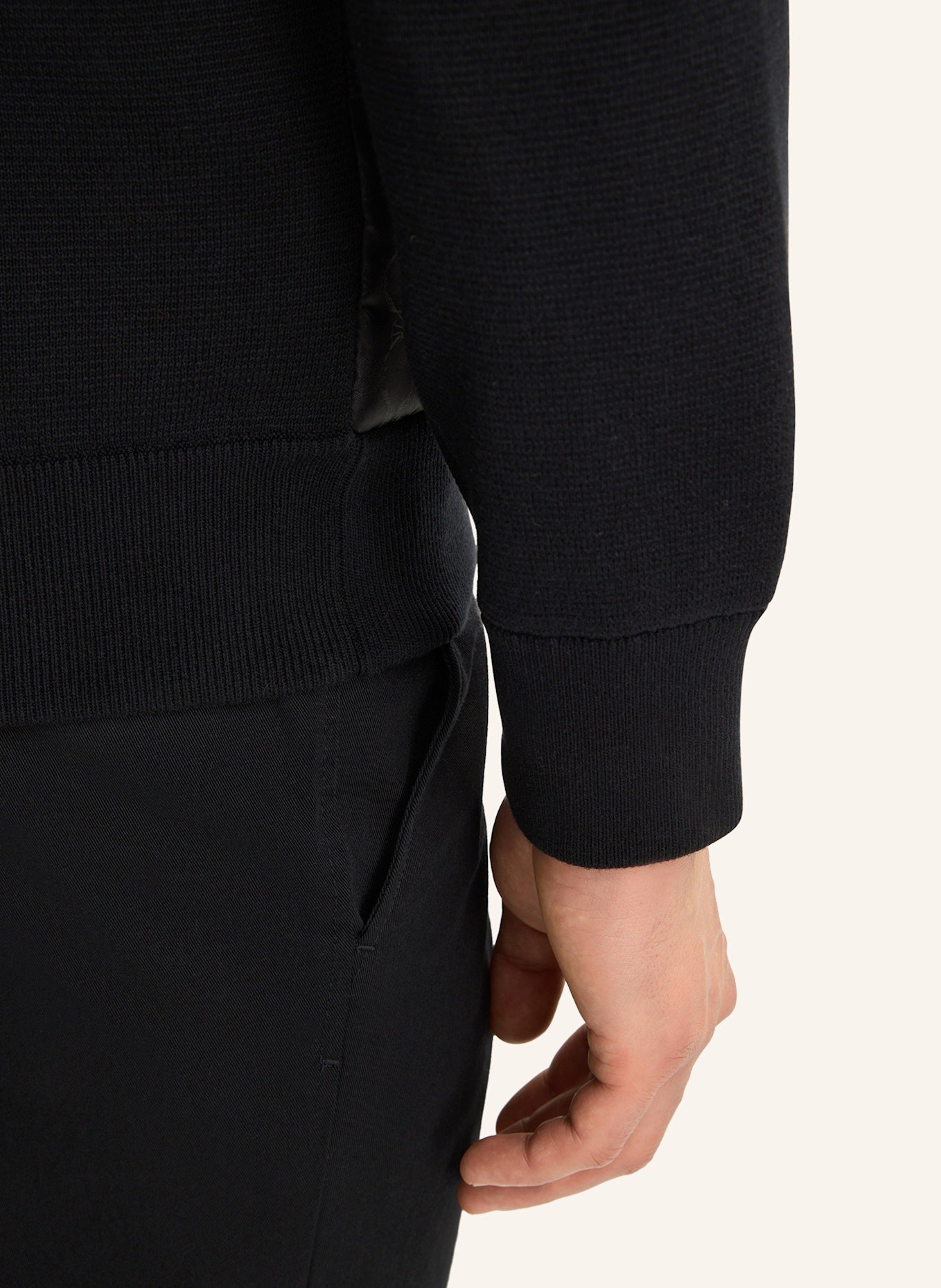 JOOP! Strickjacke: SCHWARZ