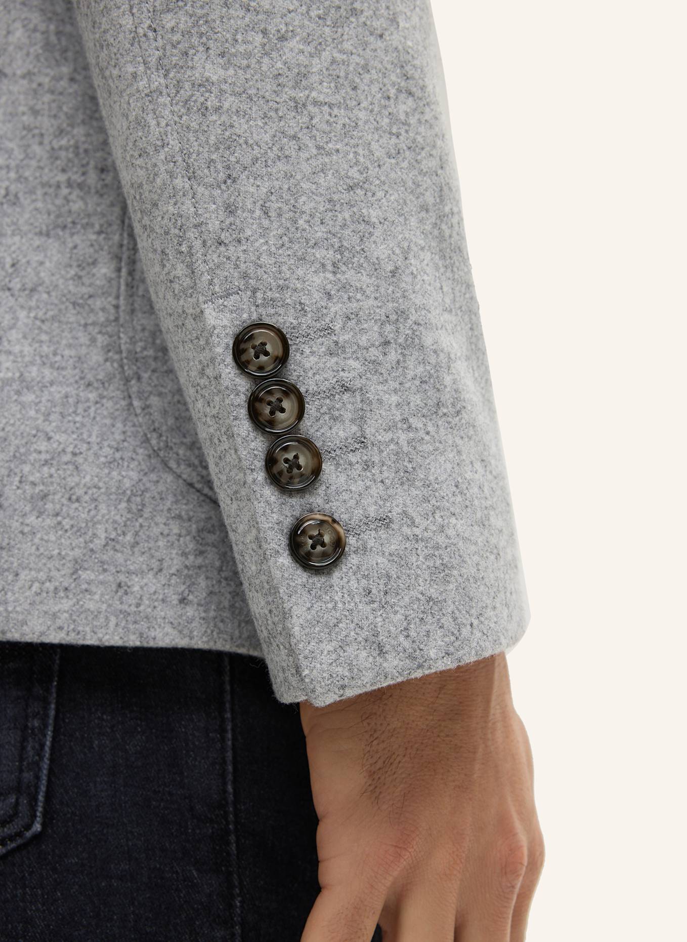 JOOP! Sakko HECTIC Slim Fit mit herausnehmbarer Blende: HELLGRAU