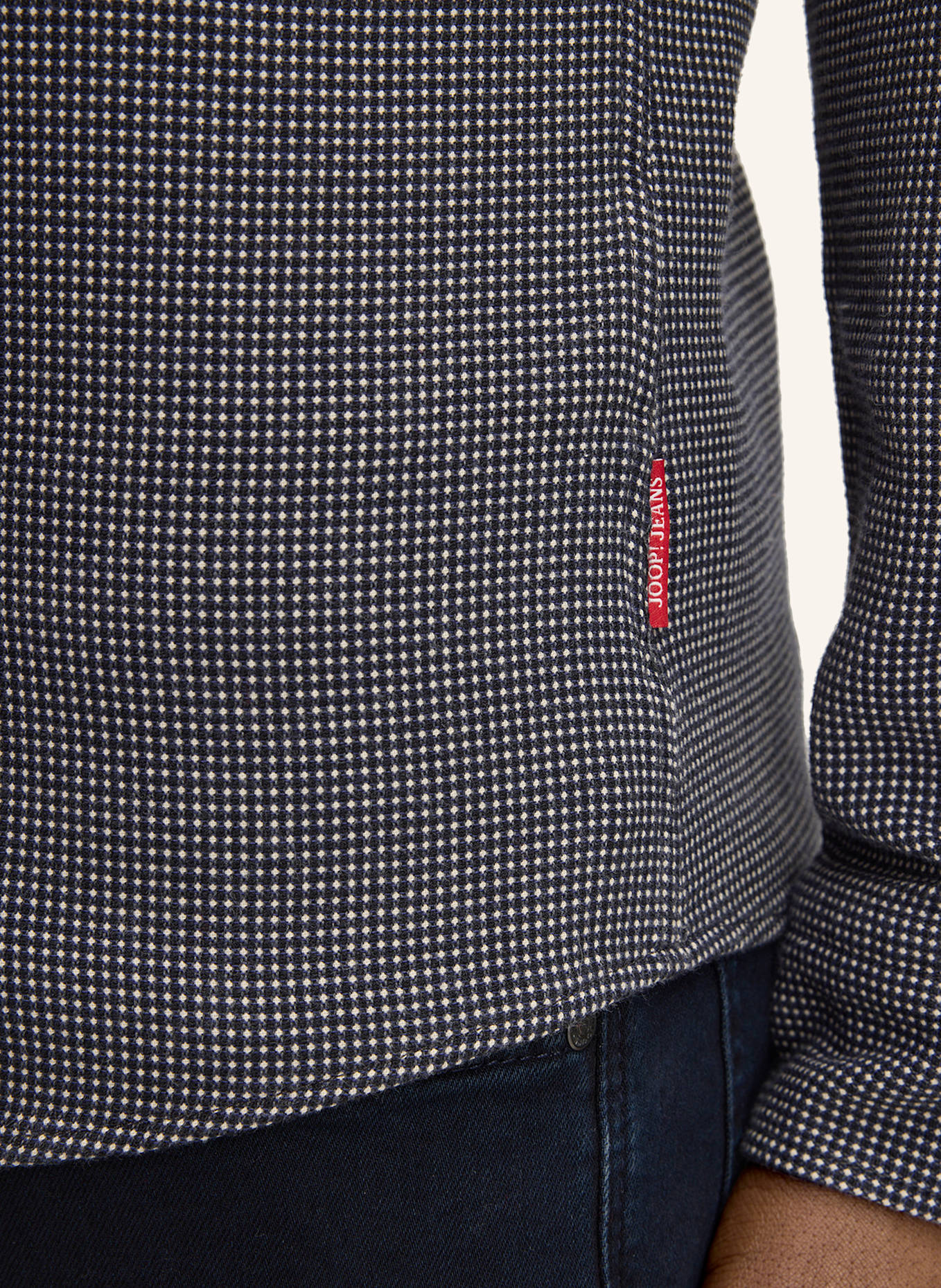 JOOP! JEANS Hemd Modern Fit: DUNKELBLAU