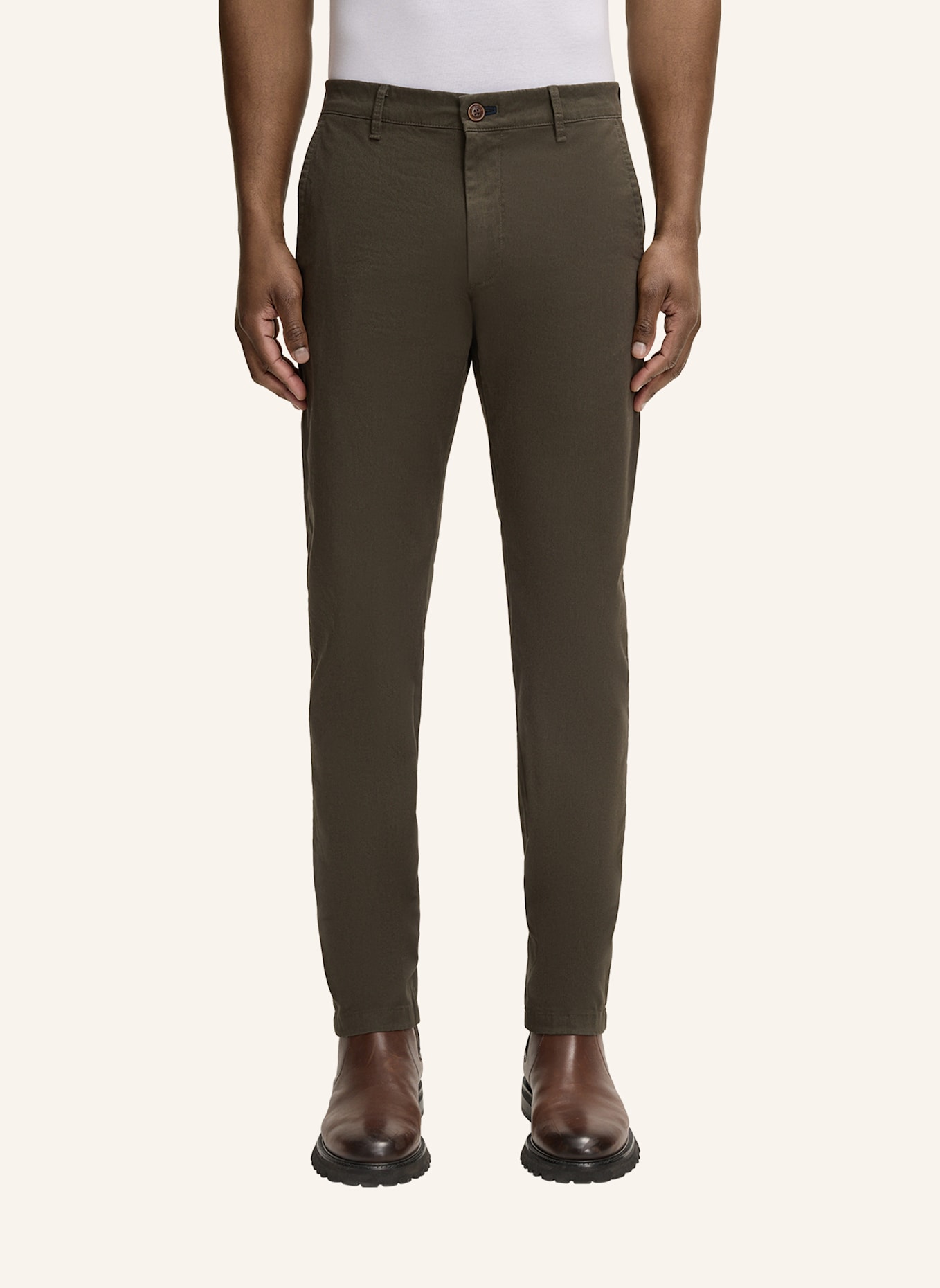 JOOP! JEANS Chino Modern Fit: DUNKELGRÜN