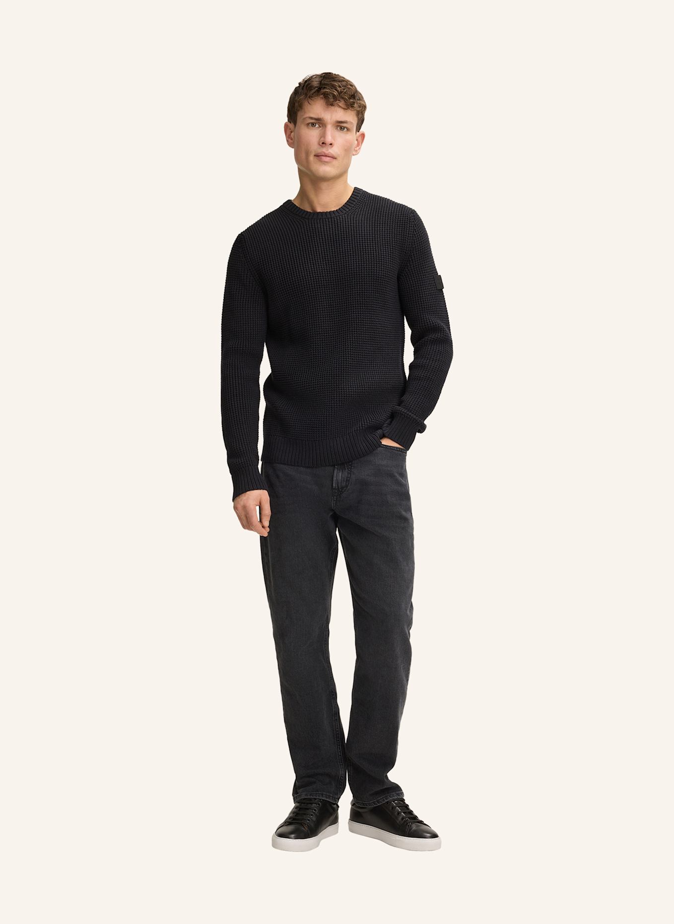 JOOP! JEANS Strickpullover: SCHWARZ
