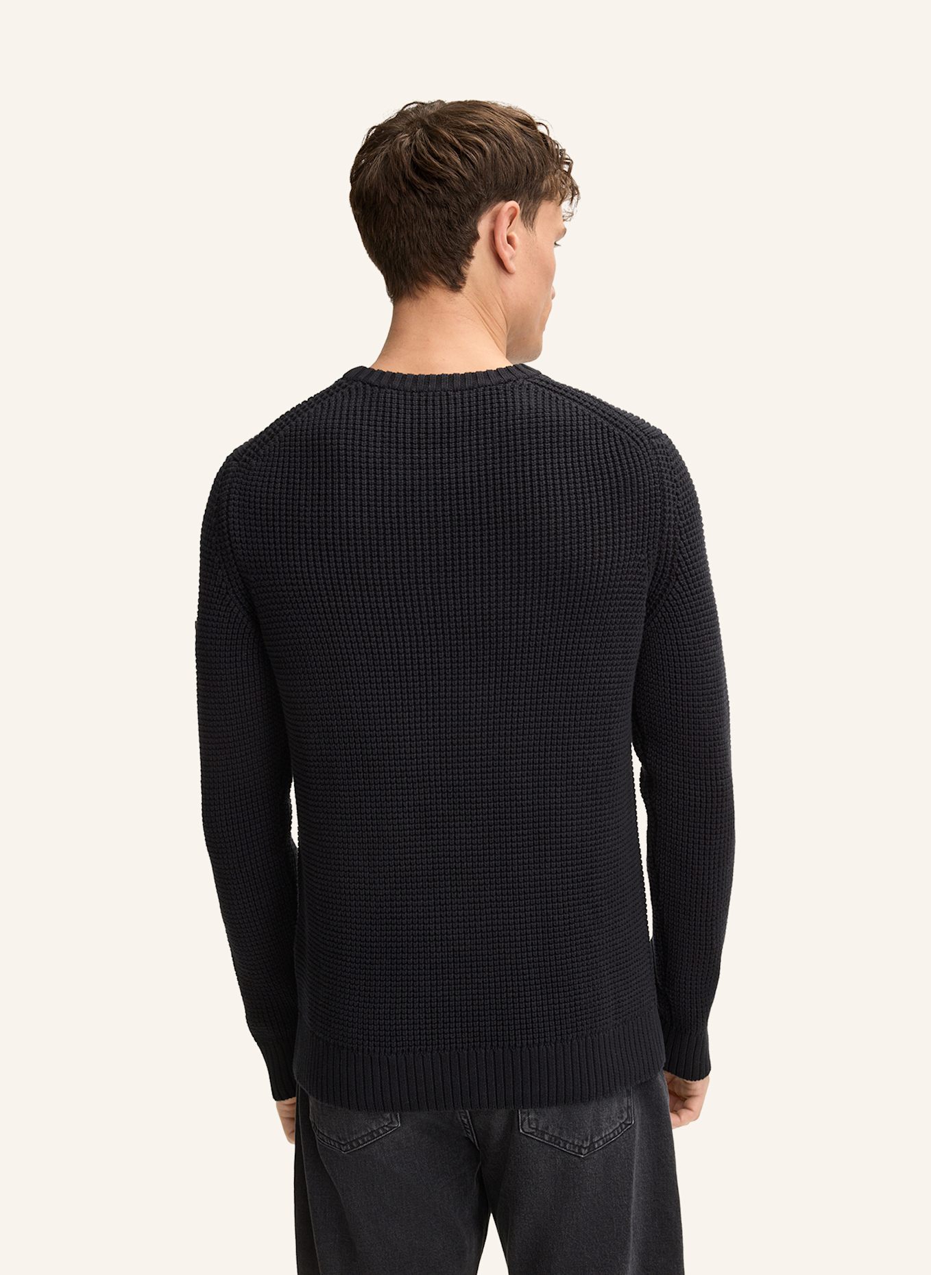 JOOP! JEANS Strickpullover: SCHWARZ