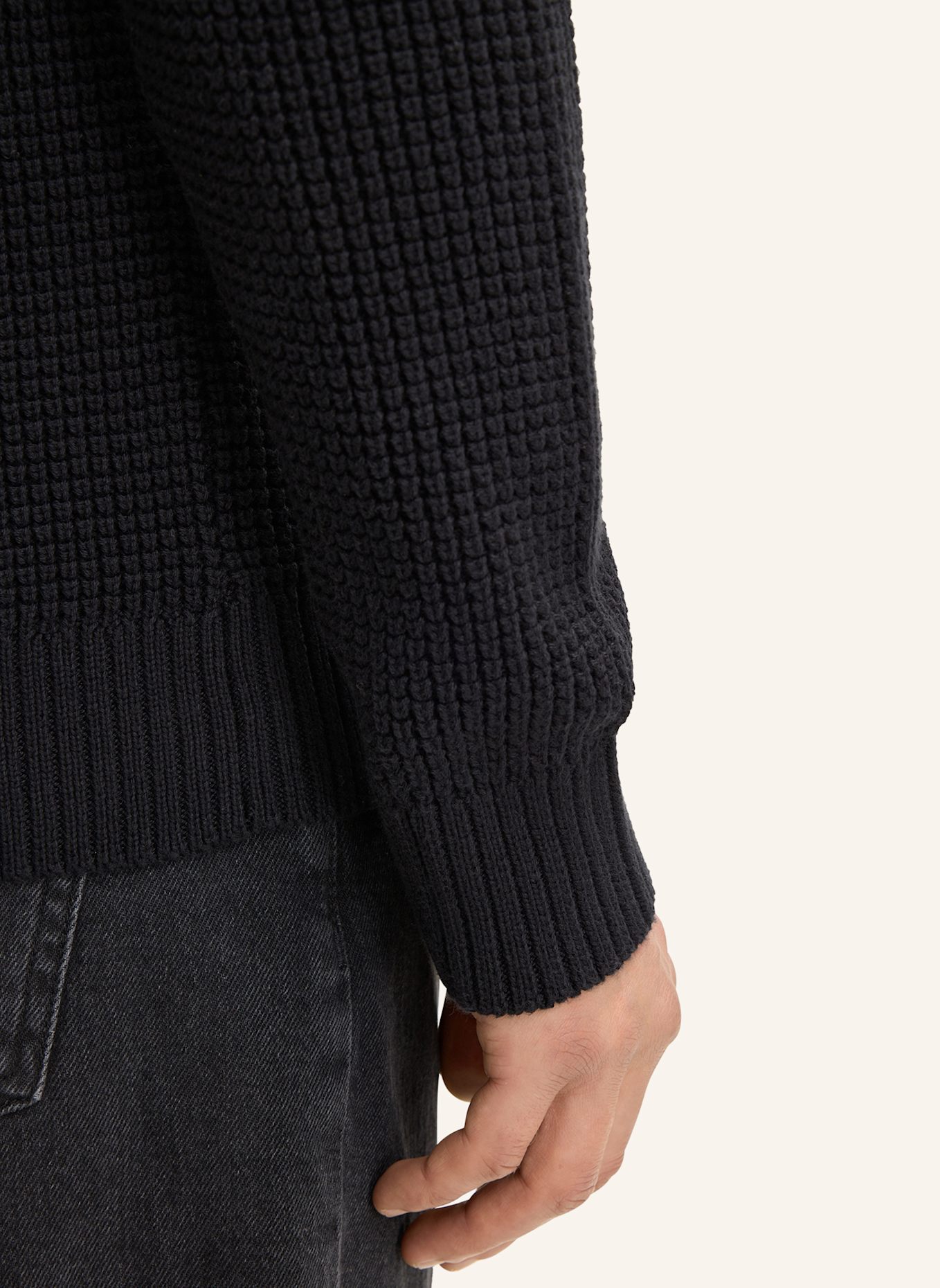 JOOP! JEANS Strickpullover: SCHWARZ