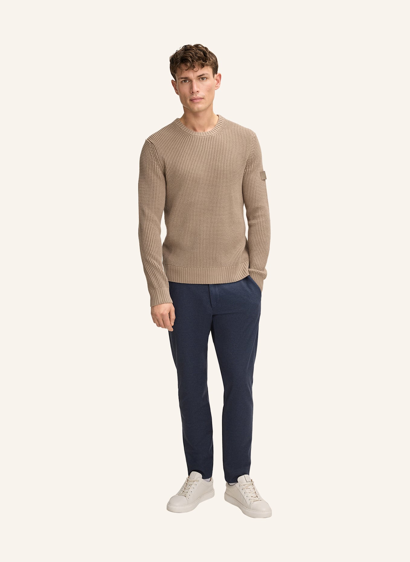 JOOP! JEANS Strickpullover: BEIGE