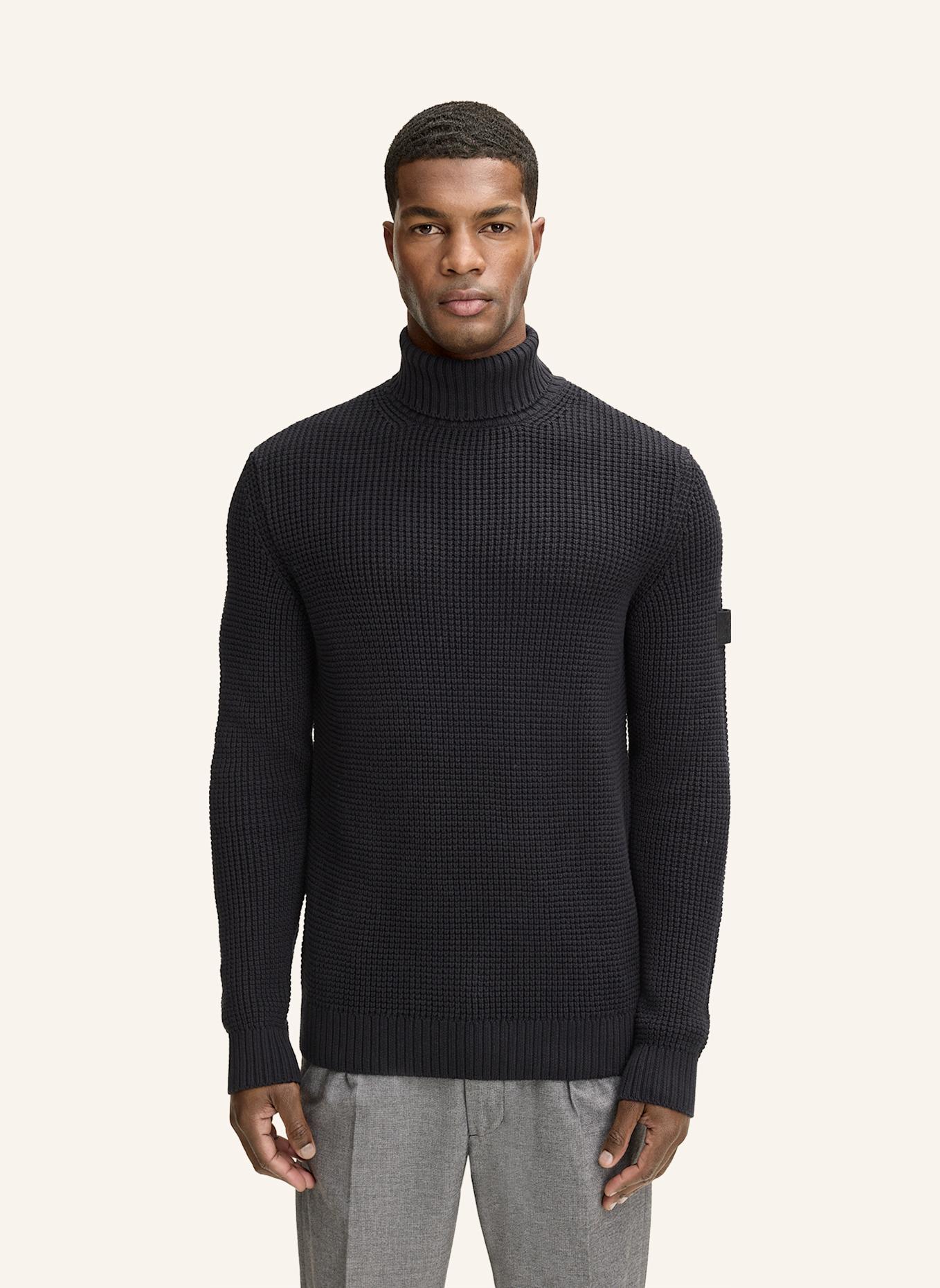 JOOP! JEANS Rollkragenpullover HOLLIO: SCHWARZ