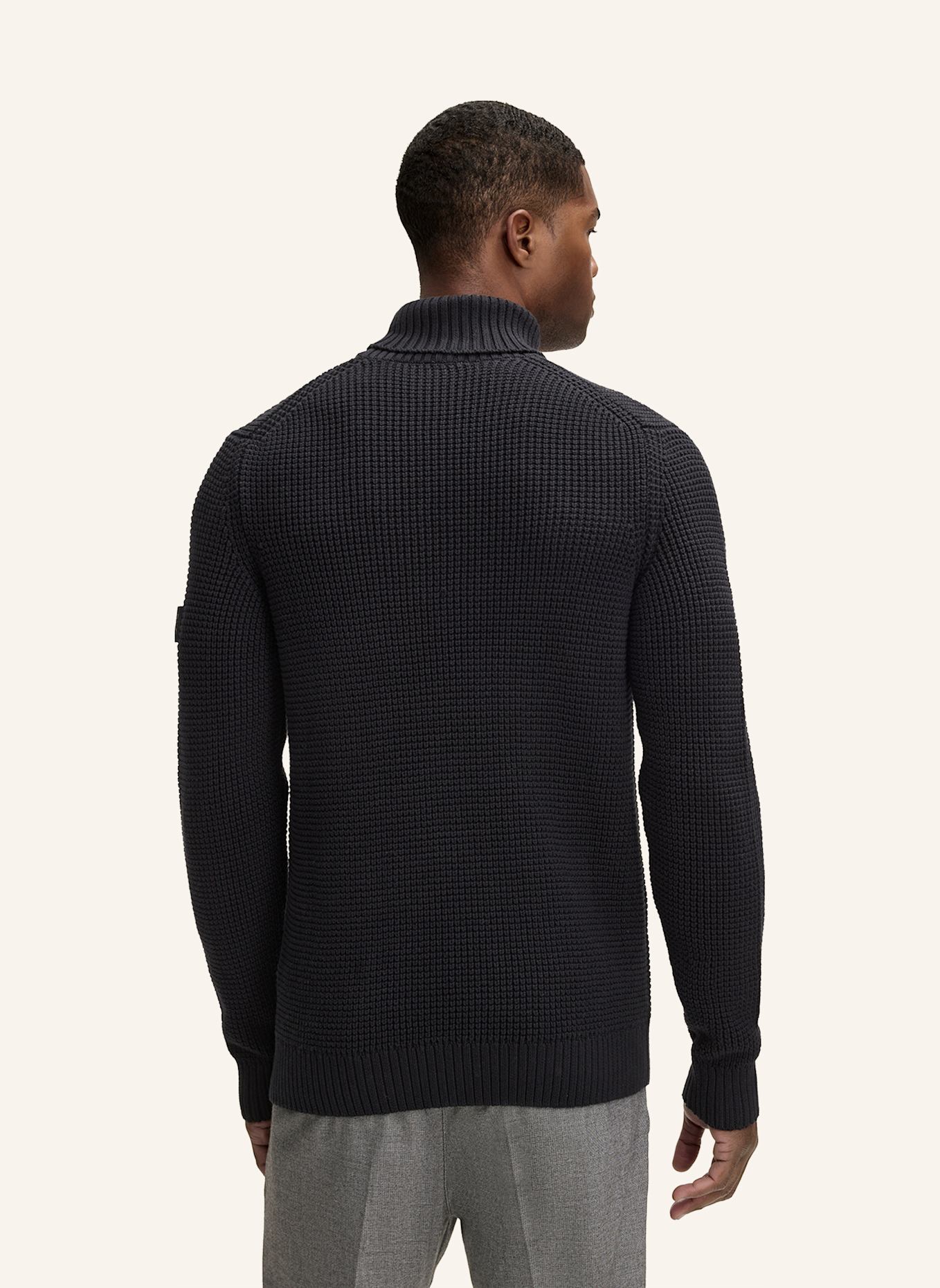 JOOP! JEANS Rollkragenpullover HOLLIO: SCHWARZ