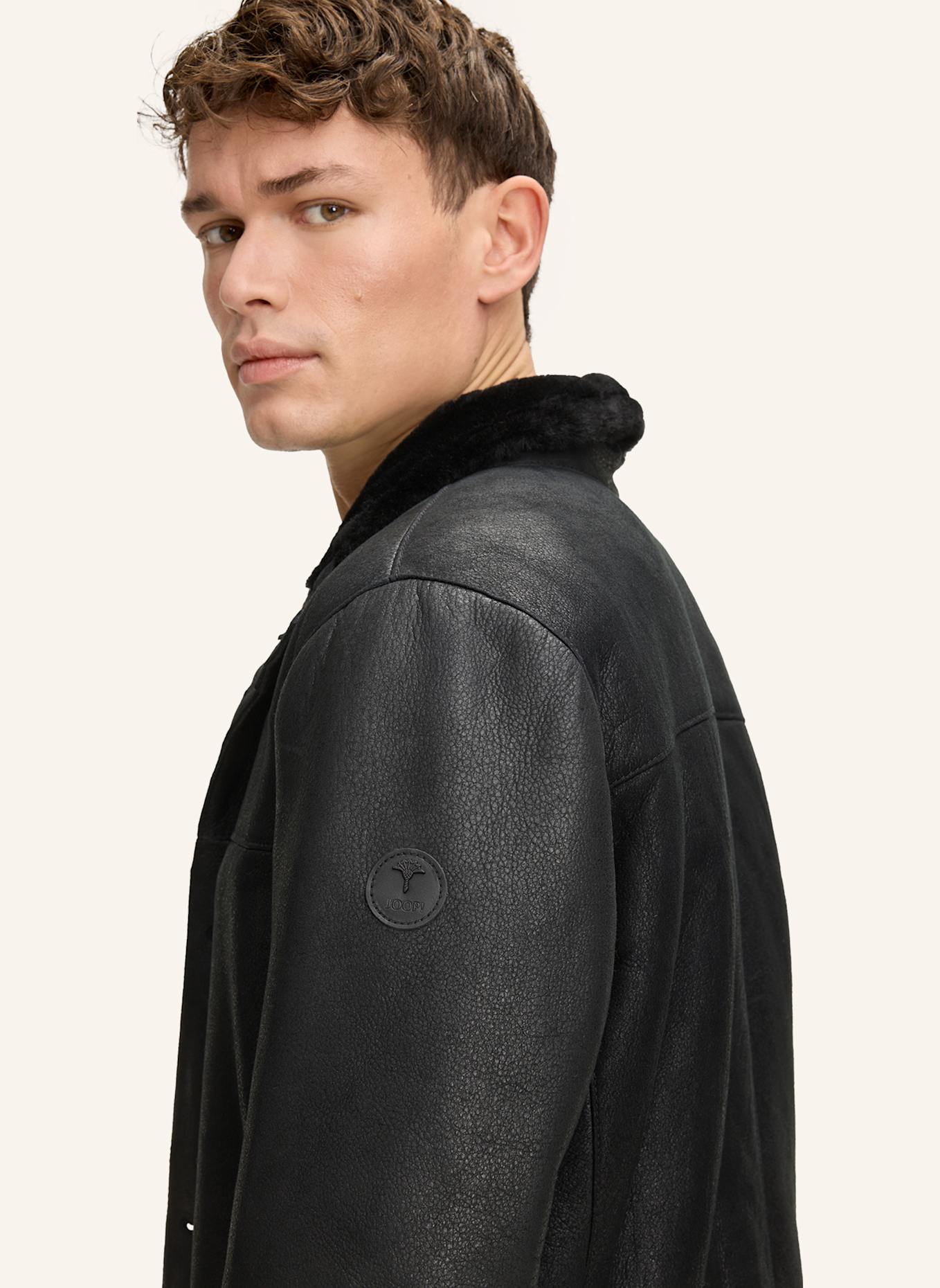 JOOP! Lederjacke: SCHWARZ