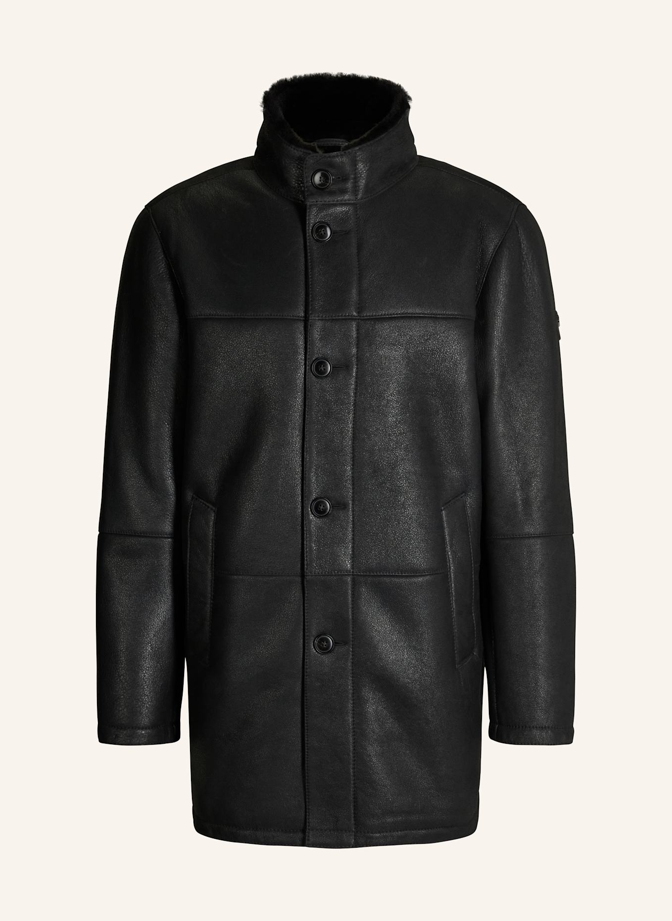 JOOP! Lederjacke: SCHWARZ