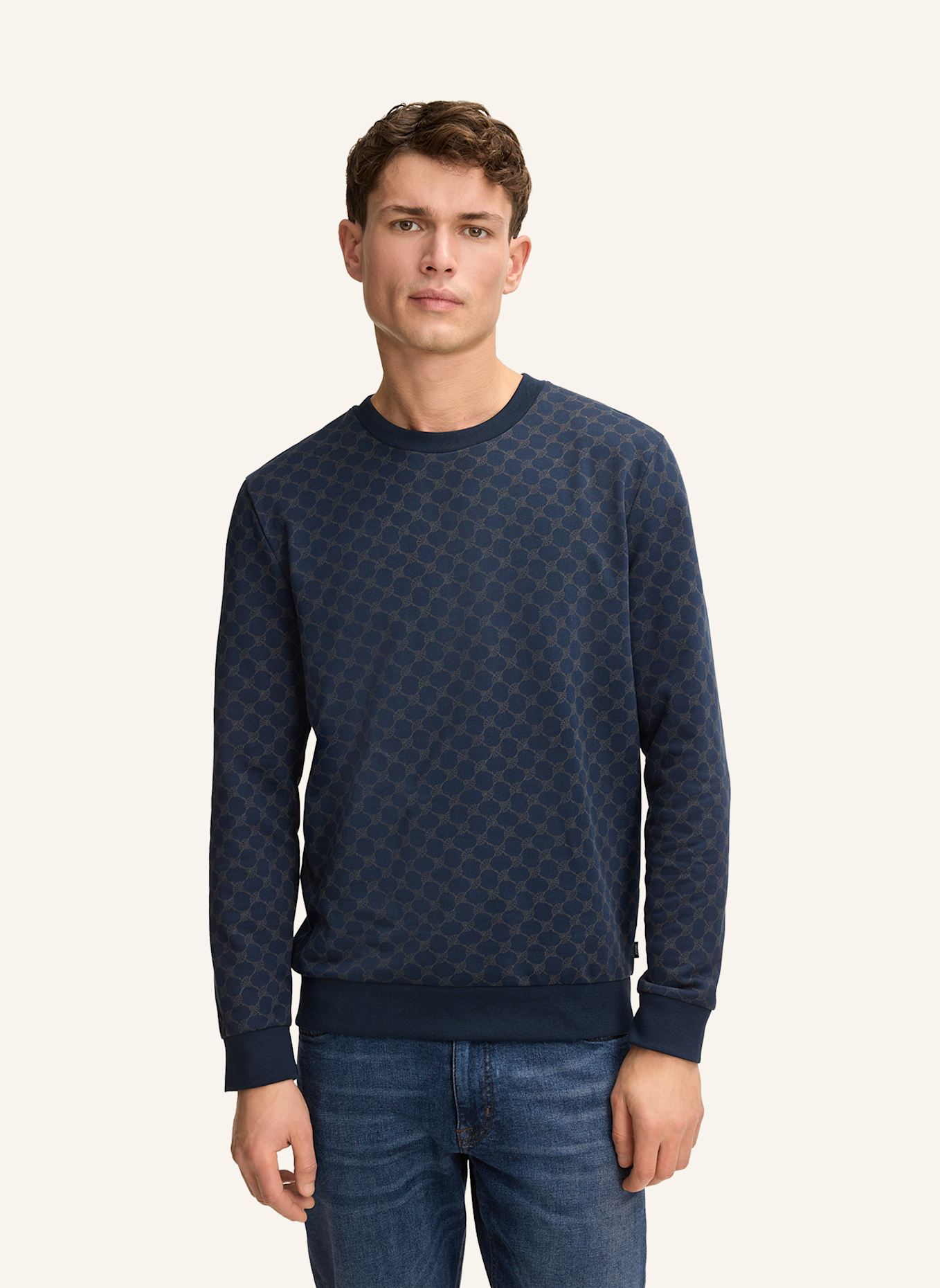 JOOP! Sweatshirt: DUNKELBLAU