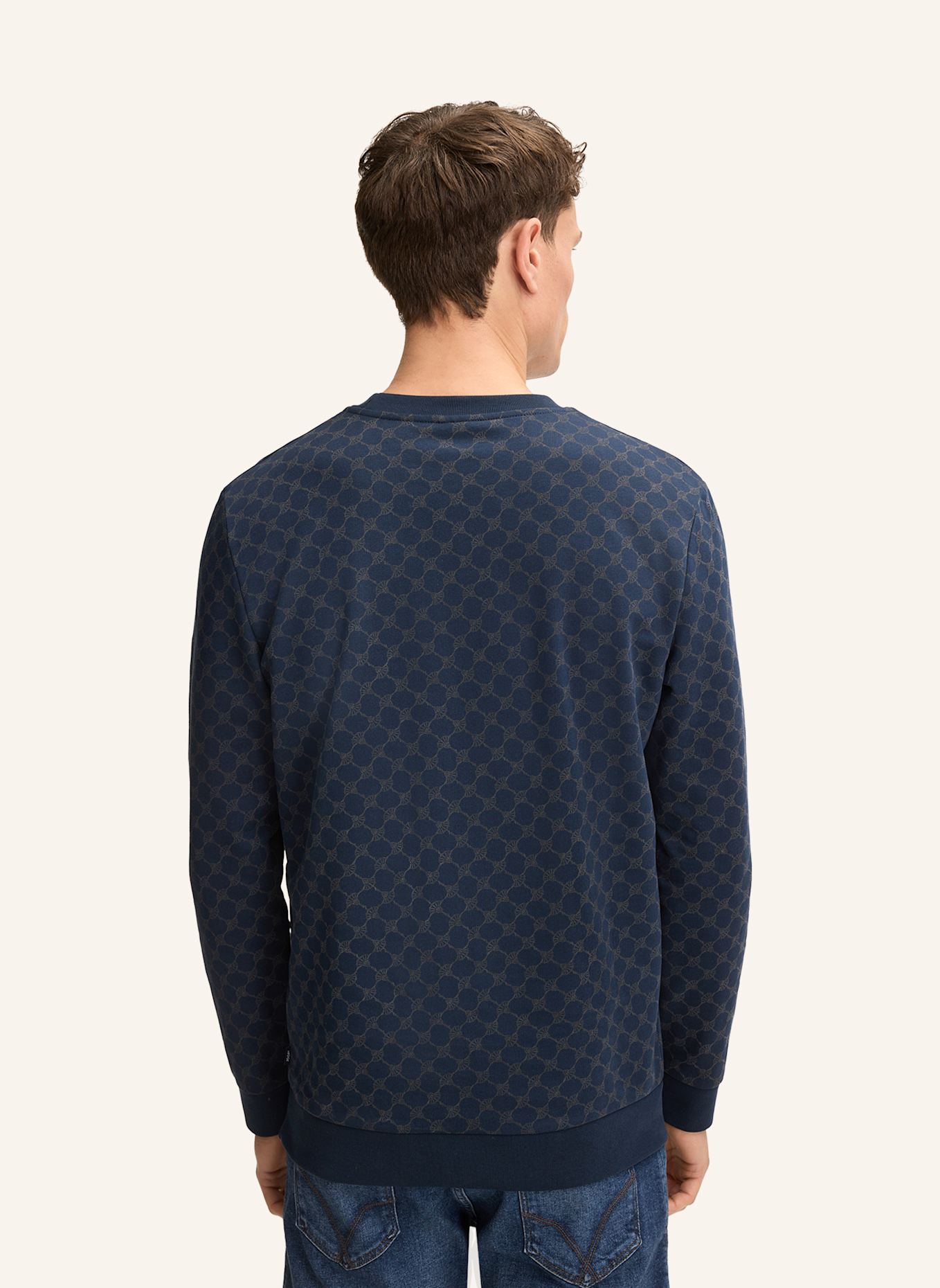 JOOP! Sweatshirt: DUNKELBLAU