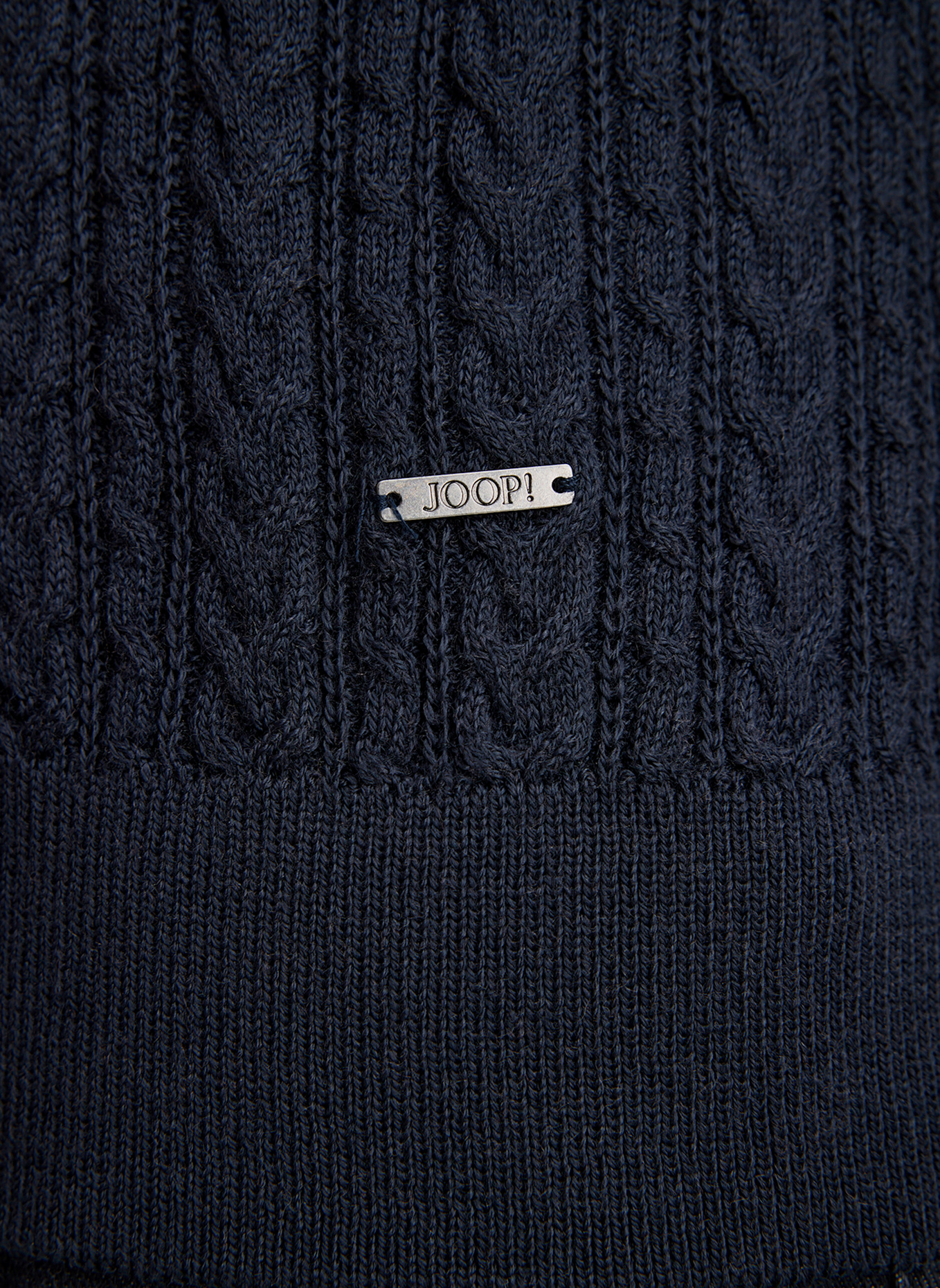 JOOP! Strickpullover: DUNKELBLAU