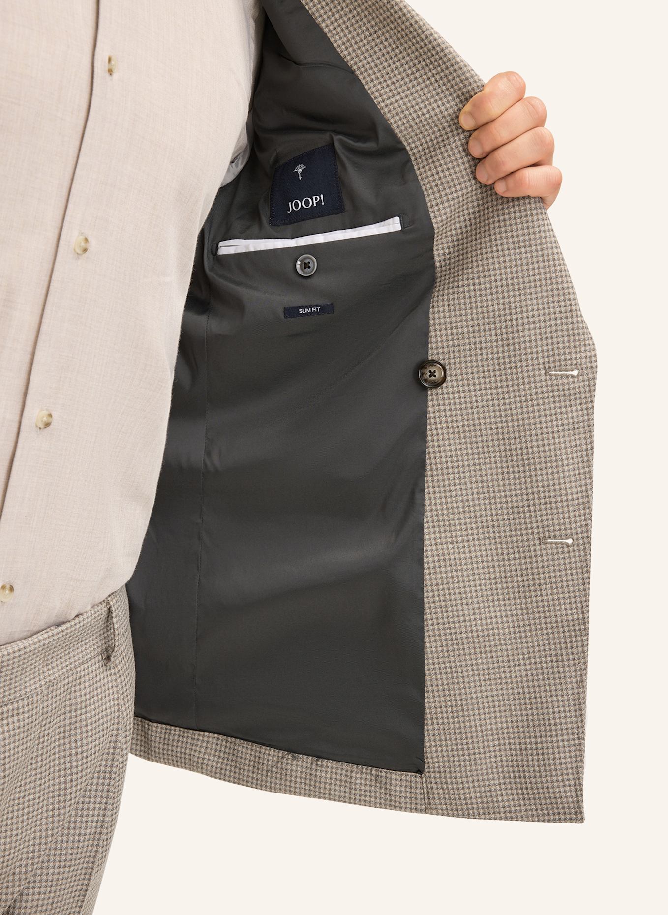 JOOP! Anzug Slim Fit: BEIGE