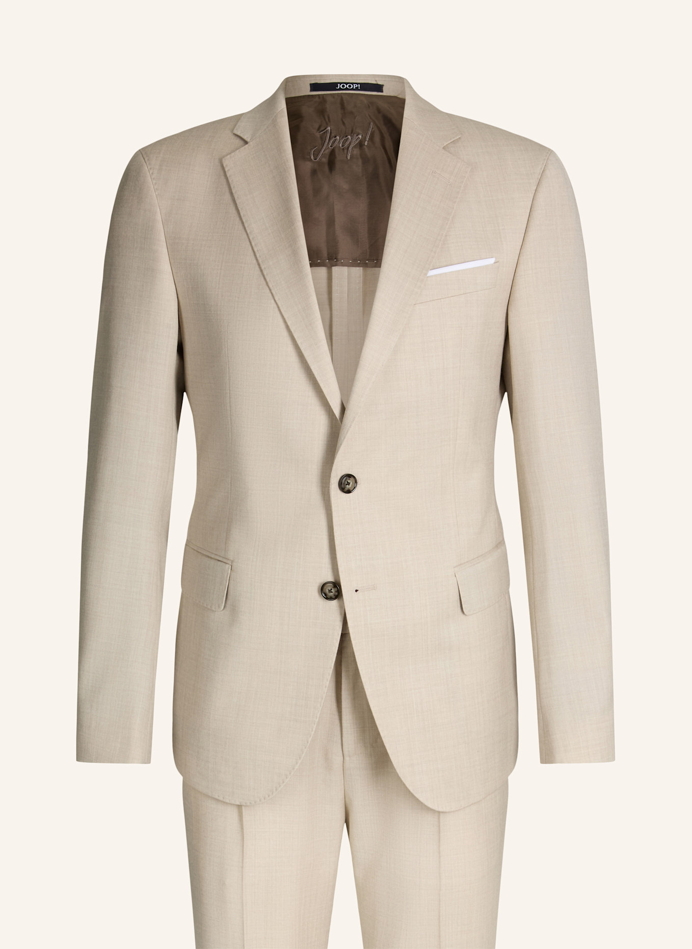 JOOP! Anzug Slim Fit: BEIGE