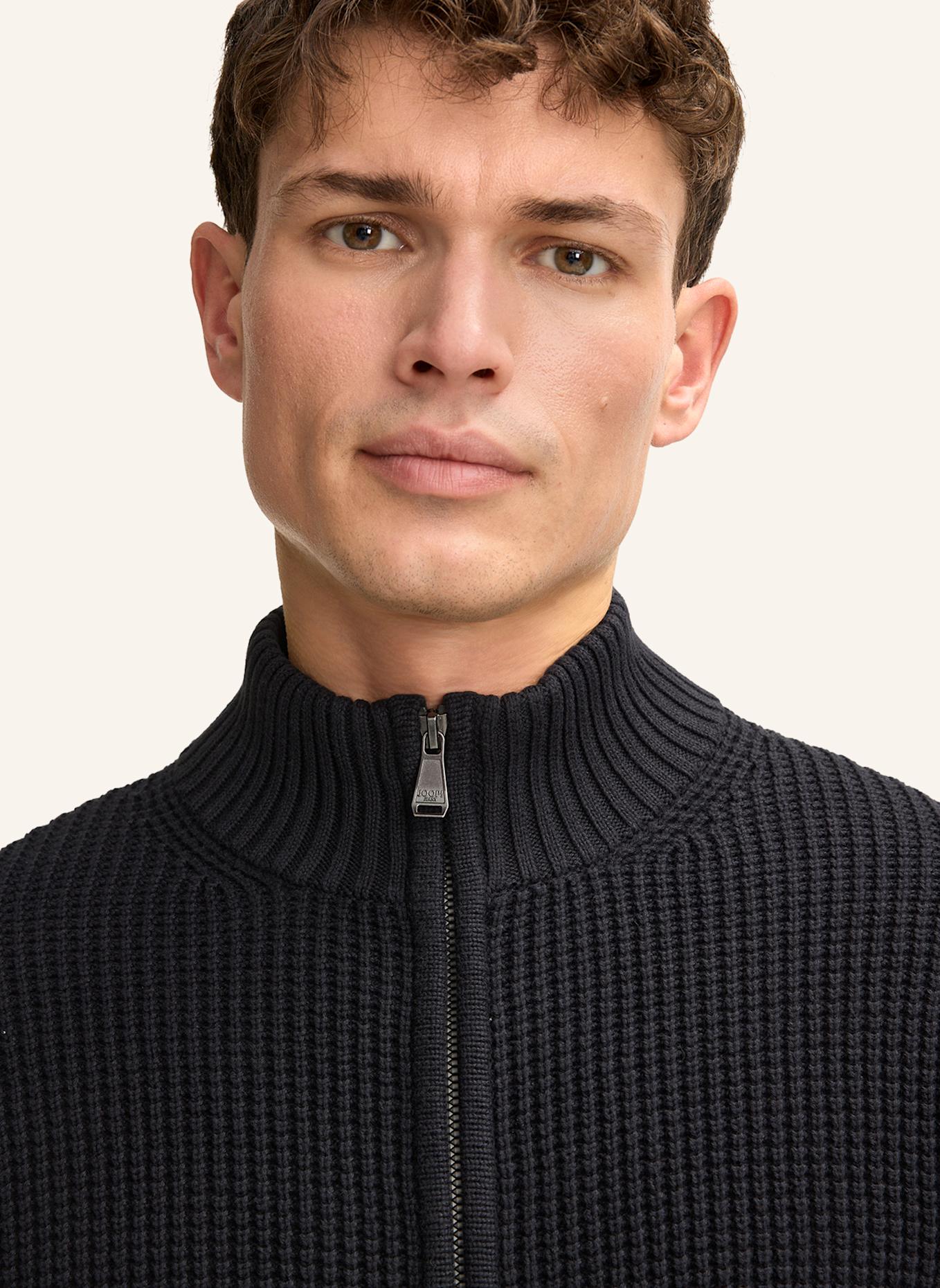 JOOP! JEANS Strickjacke: SCHWARZ