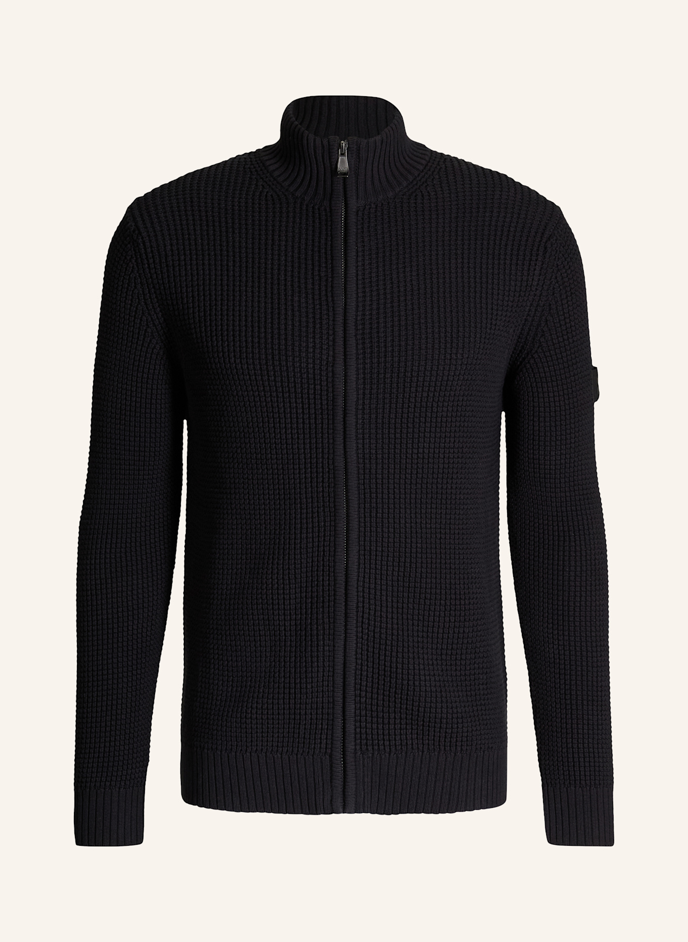 JOOP! JEANS Strickjacke: SCHWARZ