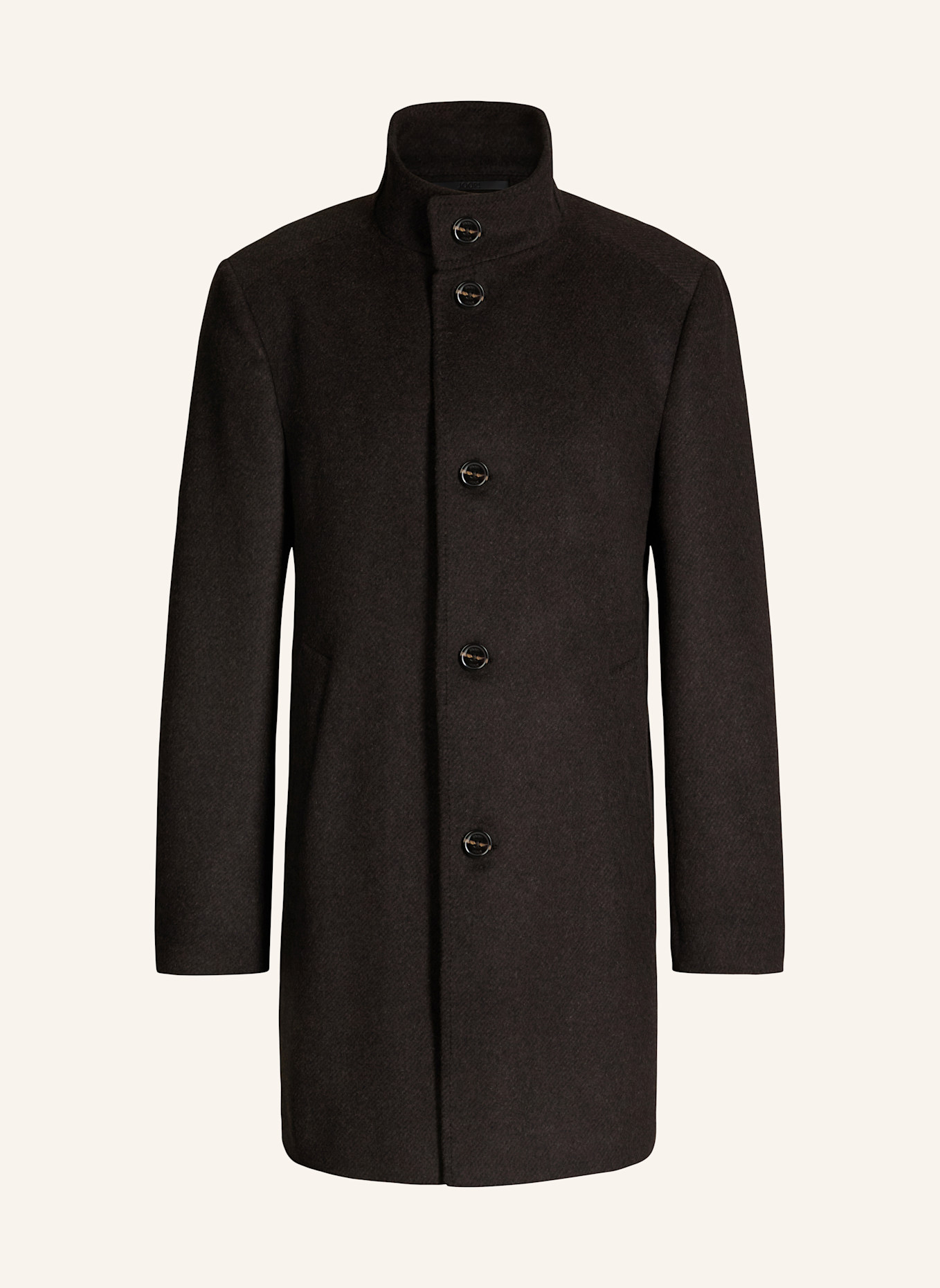 JOOP! Wollmantel MARON: DUNKELBRAUN