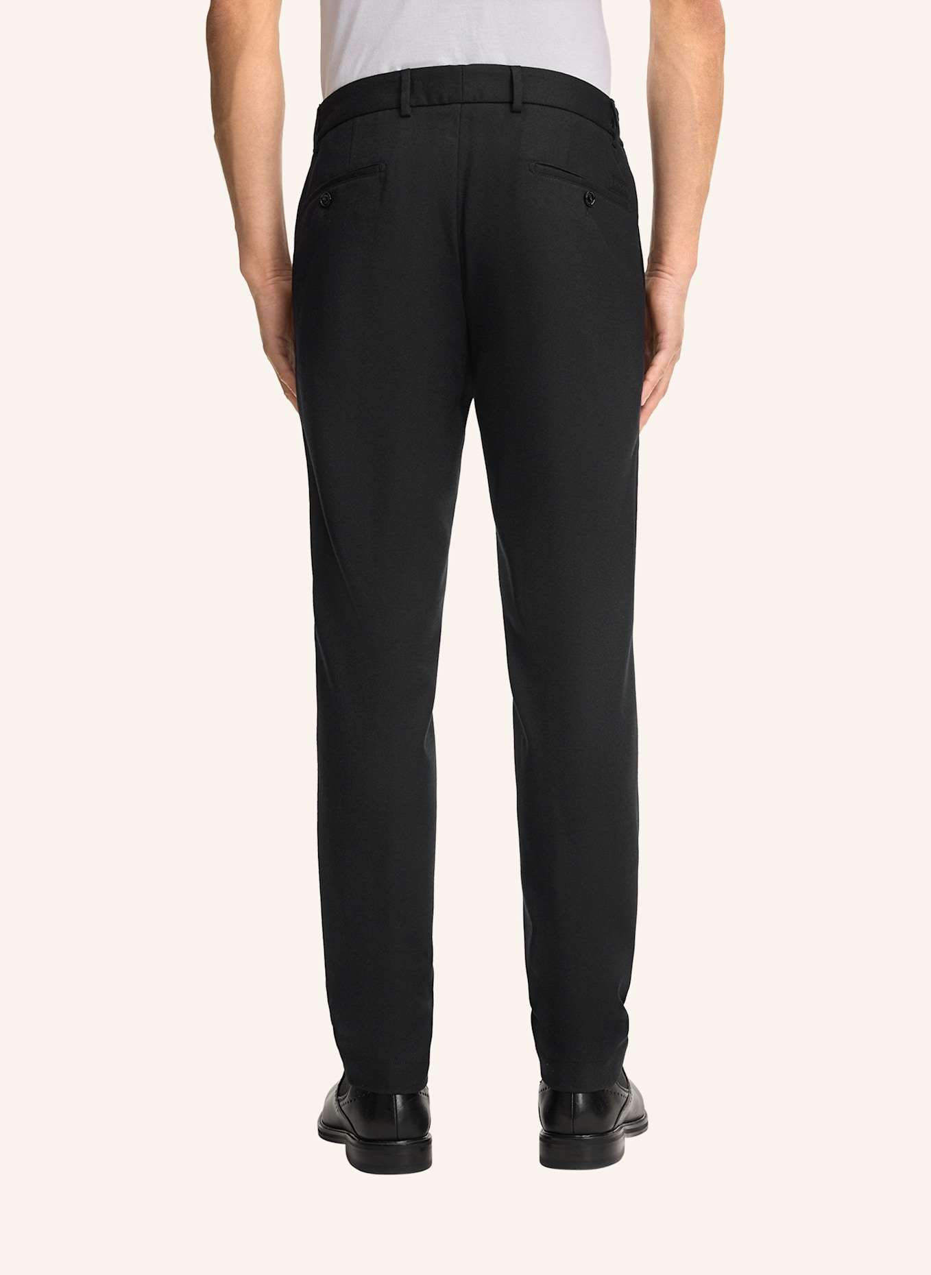 JOOP! Stoffhose Slim Fit: SCHWARZ
