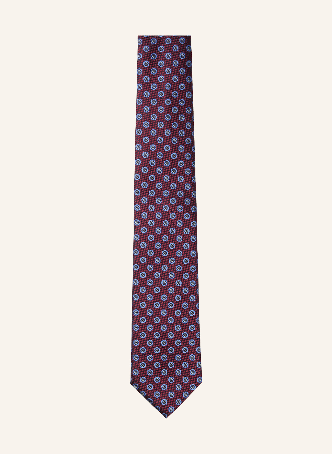 JOOP! Krawatte TIE: LILA/ BLAU