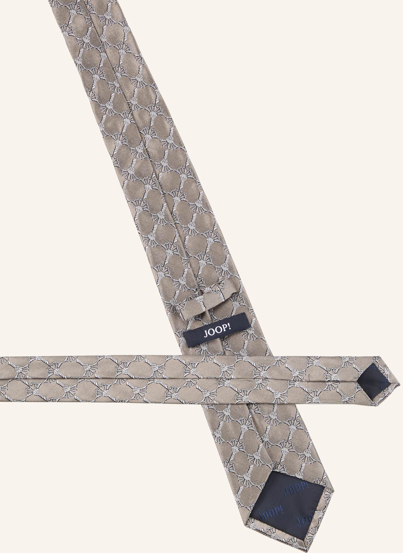 JOOP! Krawatte: BRAUN/ GRAU