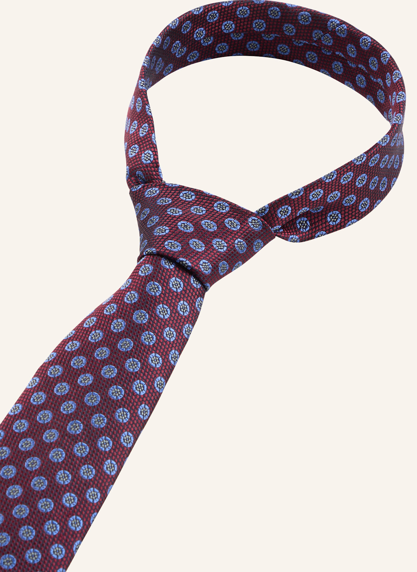 JOOP! Krawatte TIE: LILA/ BLAU