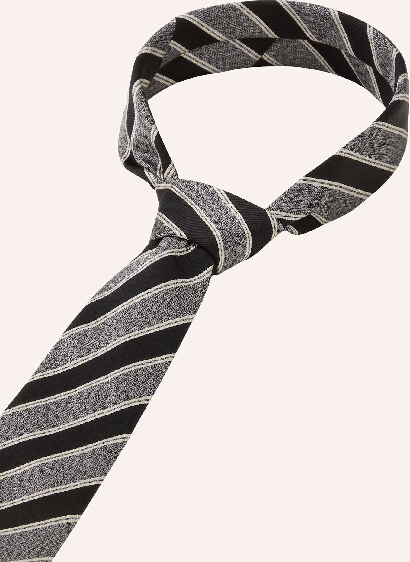 JOOP! Krawatte: SCHWARZ/ GRAU