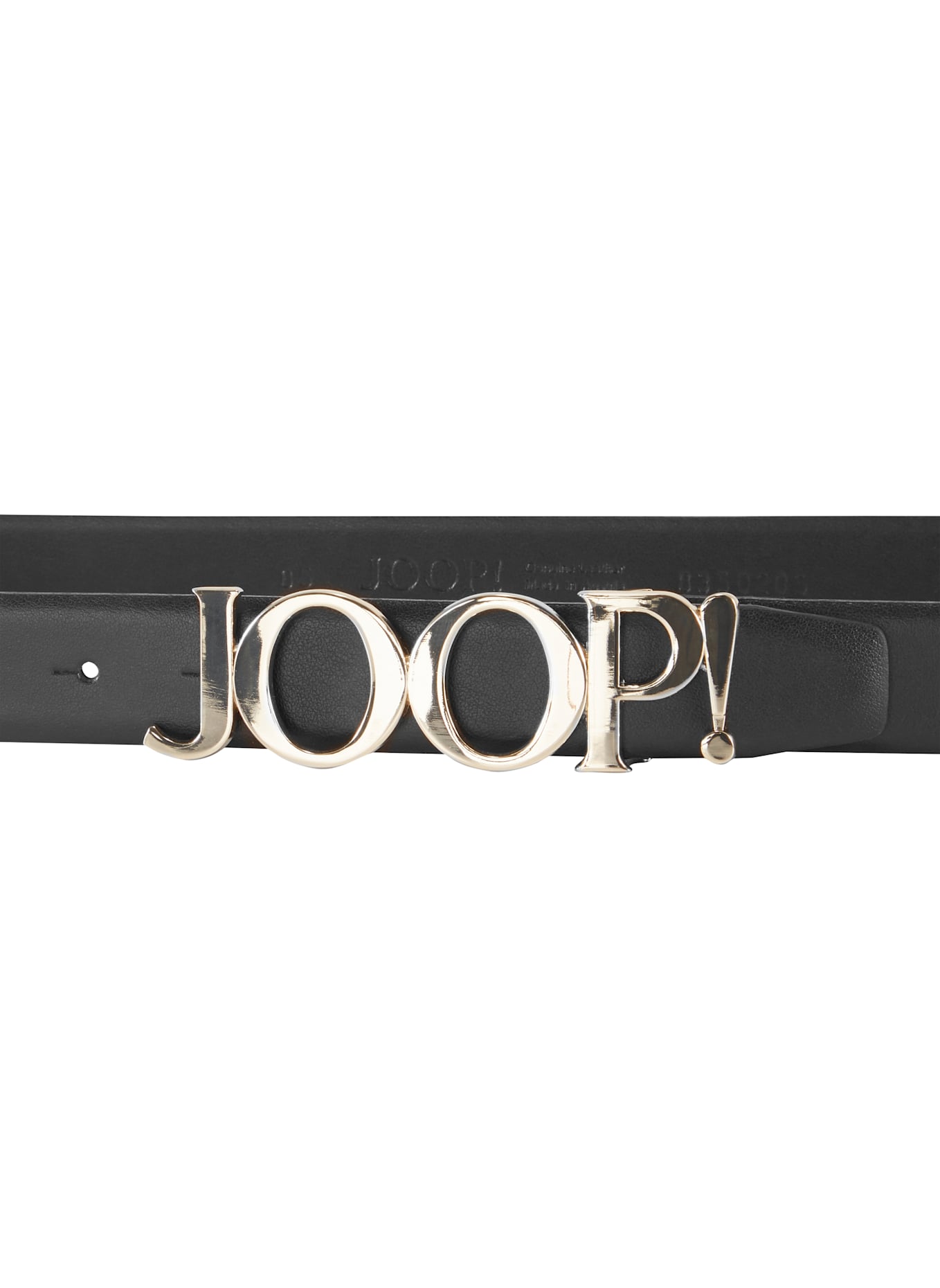 JOOP! Gürtel: SCHWARZ/ GOLD