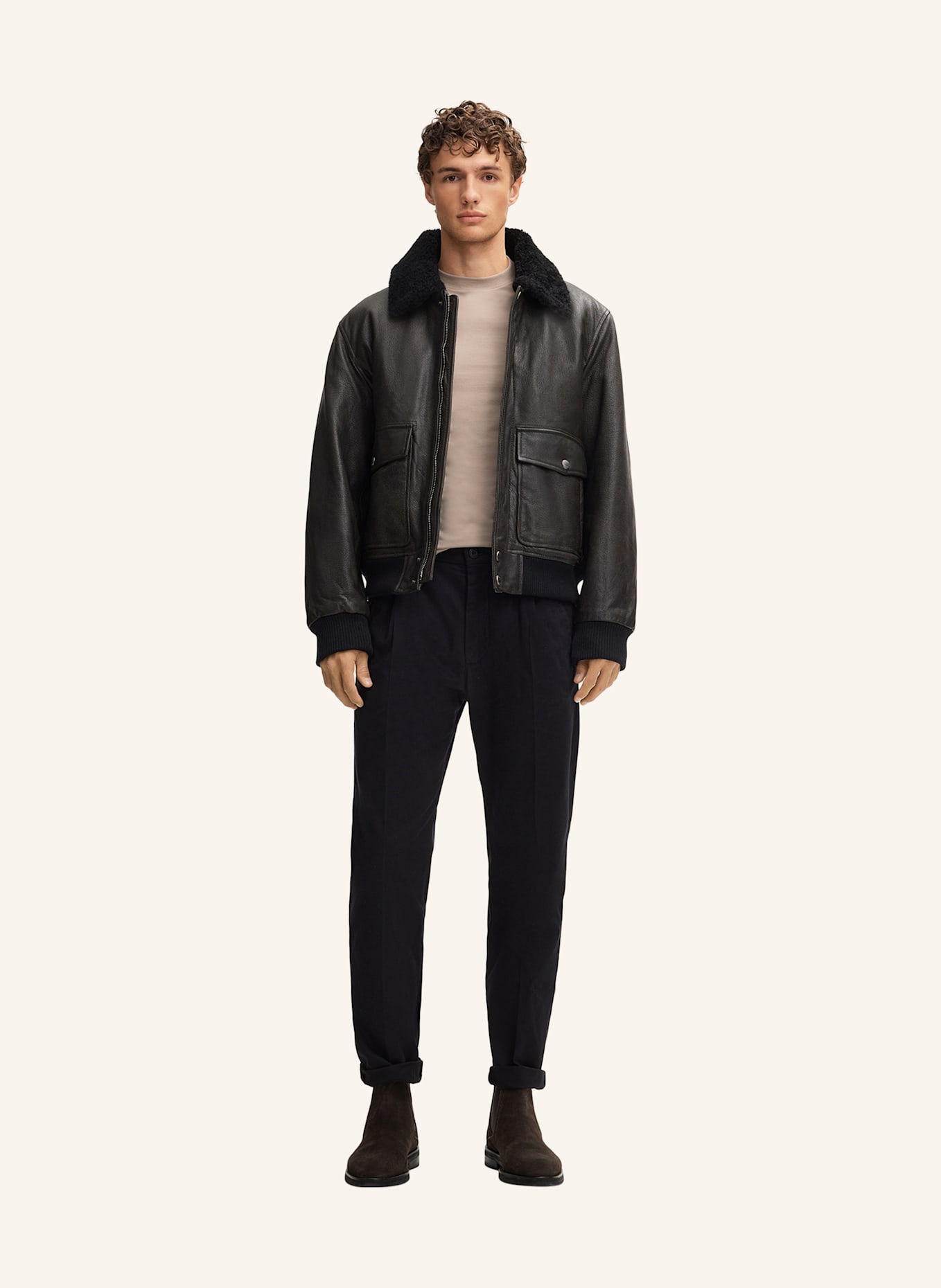 JOOP! JEANS Longsleeve: BEIGE