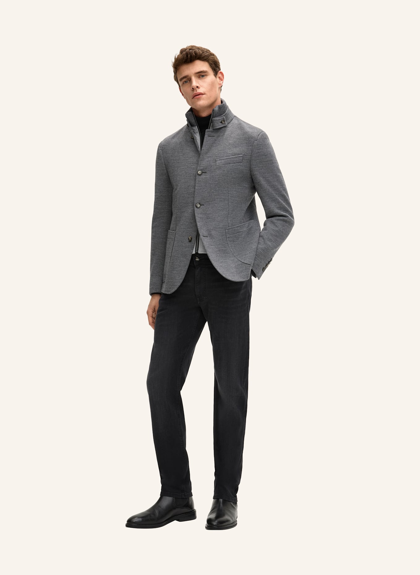 JOOP! Sakko Slim Fit: GRAU