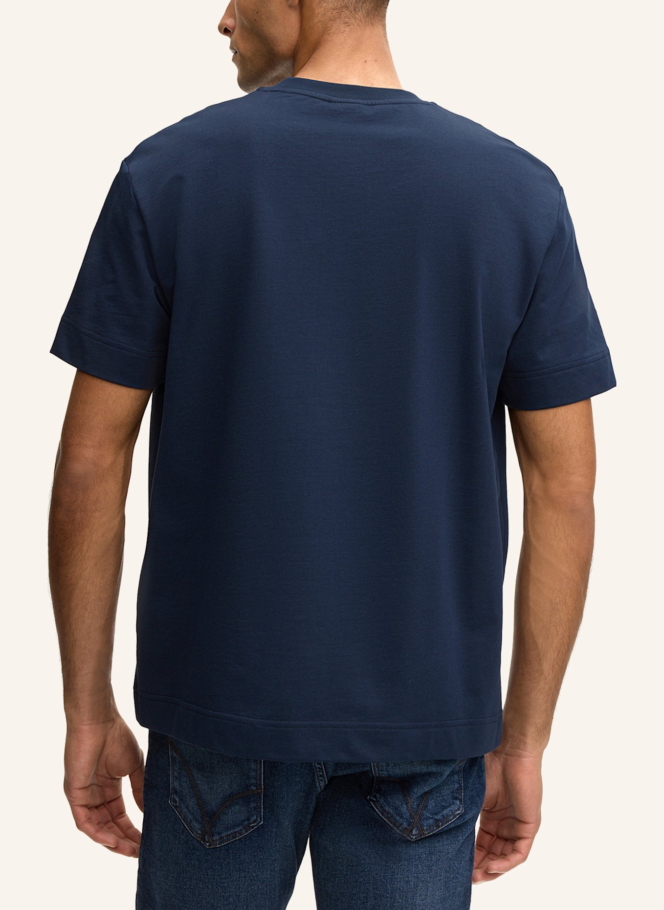 JOOP! T-Shirt: DUNKELBLAU