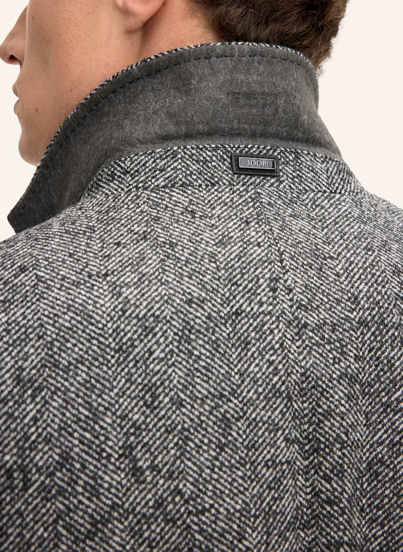 JOOP! Mantel: DUNKELGRAU