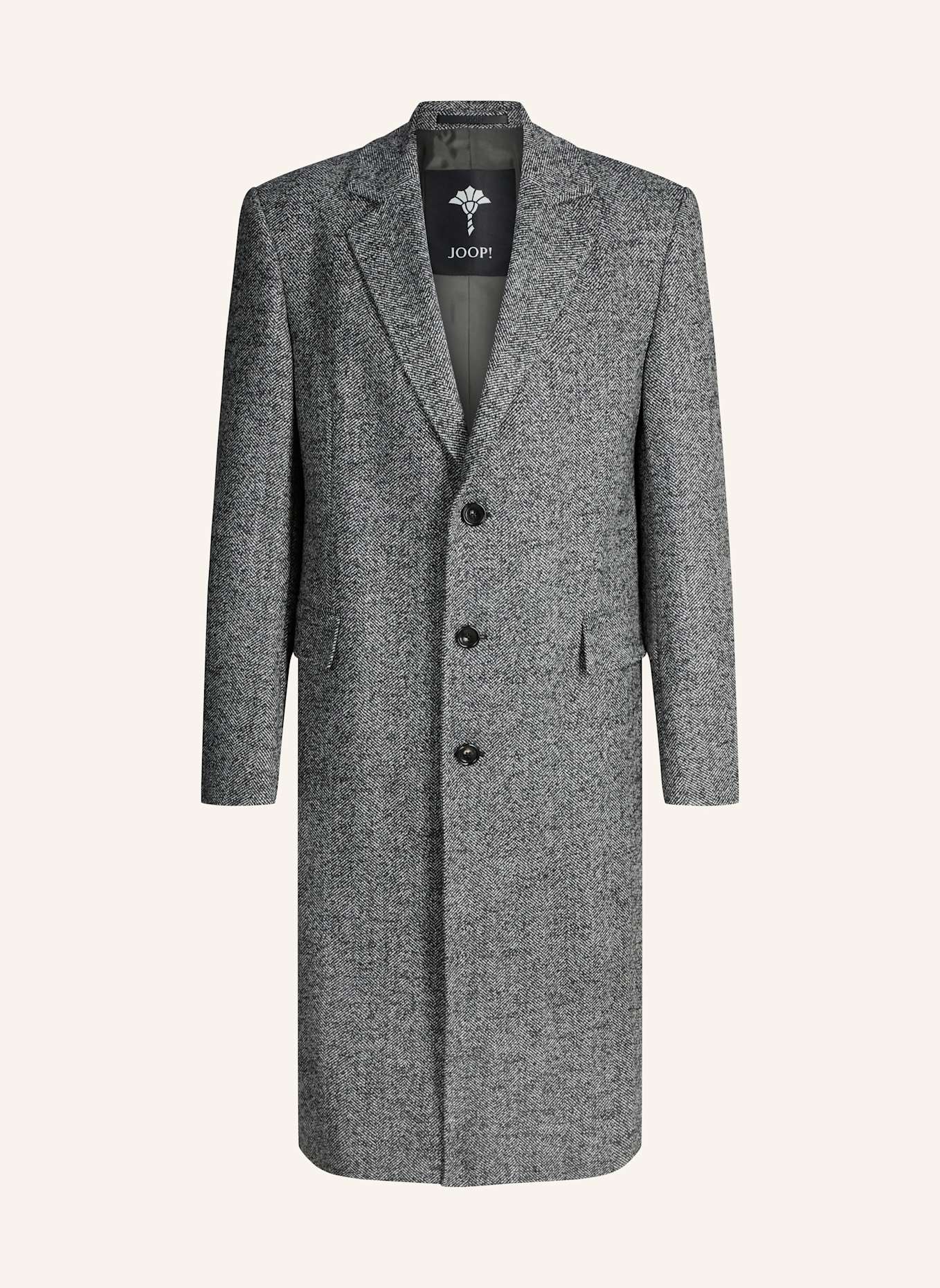 JOOP! Mantel: DUNKELGRAU